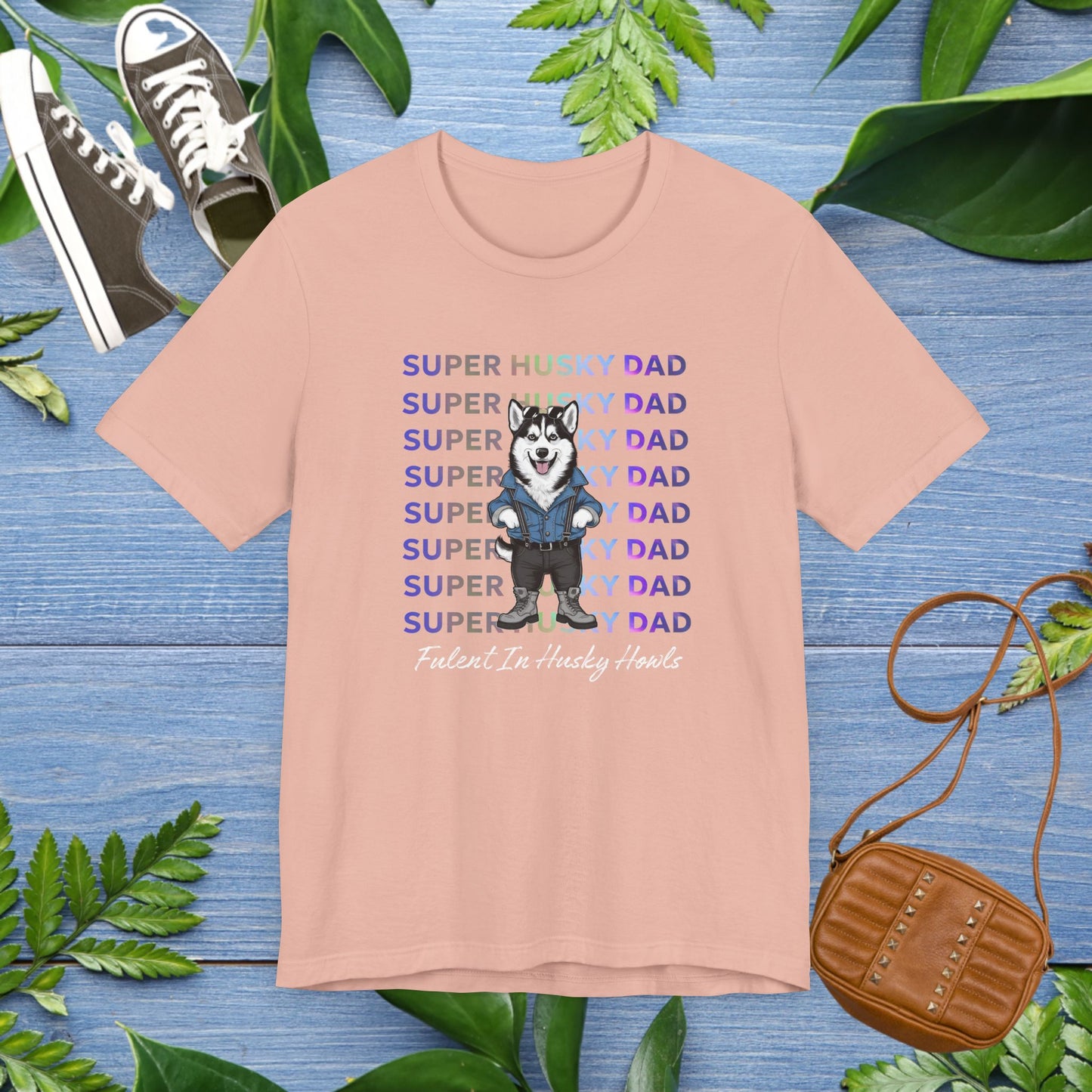 Super Husky Dad T-Shirt - furevermama