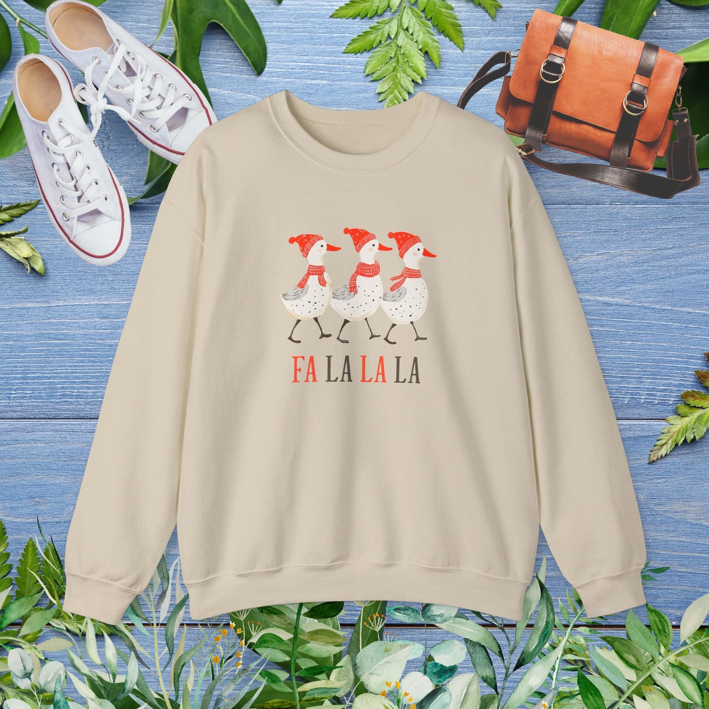 Christmas FALAFALA ducks Unisex Sweatshirt - furevermama