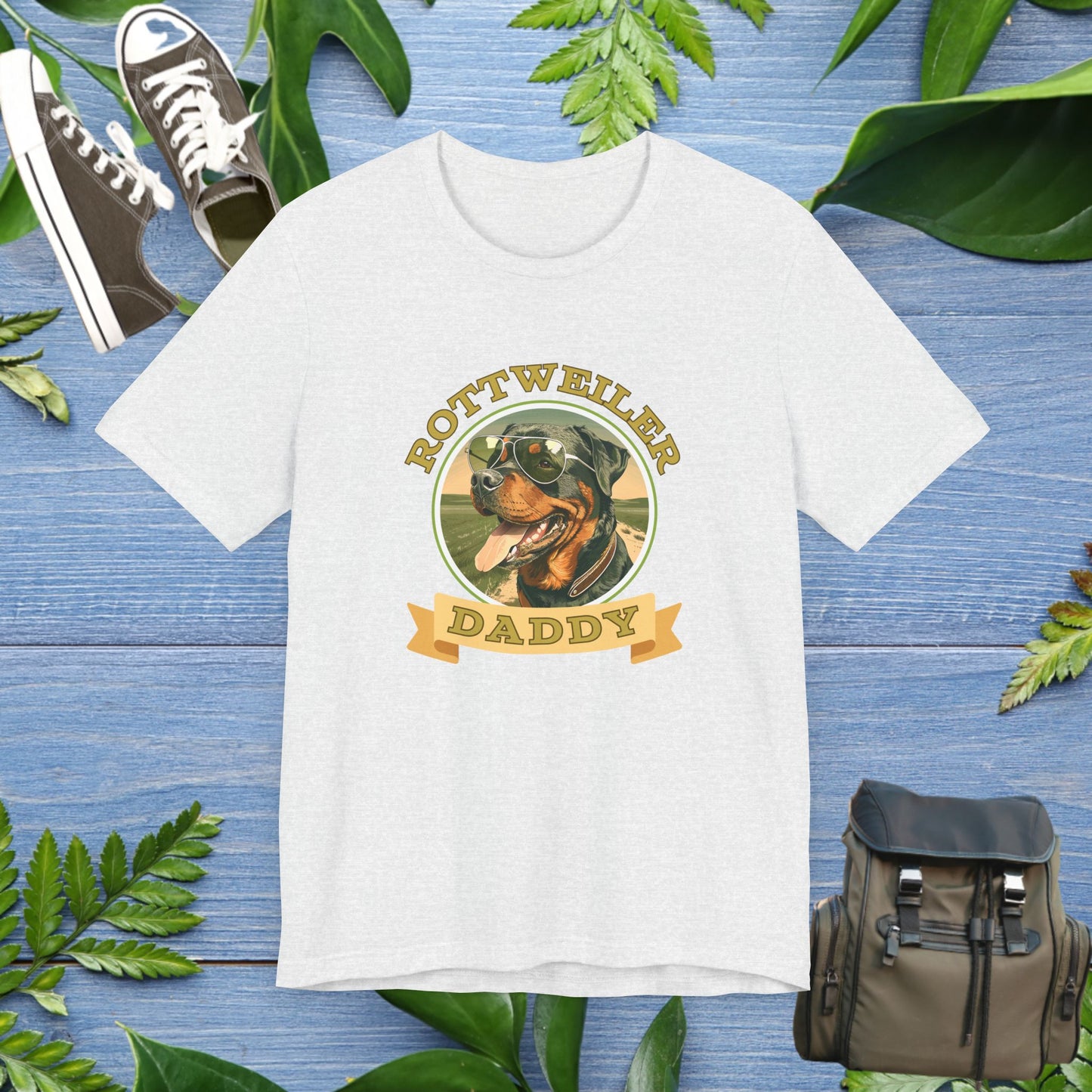 Best Rottweiler Daddy T-Shirt - furevermama