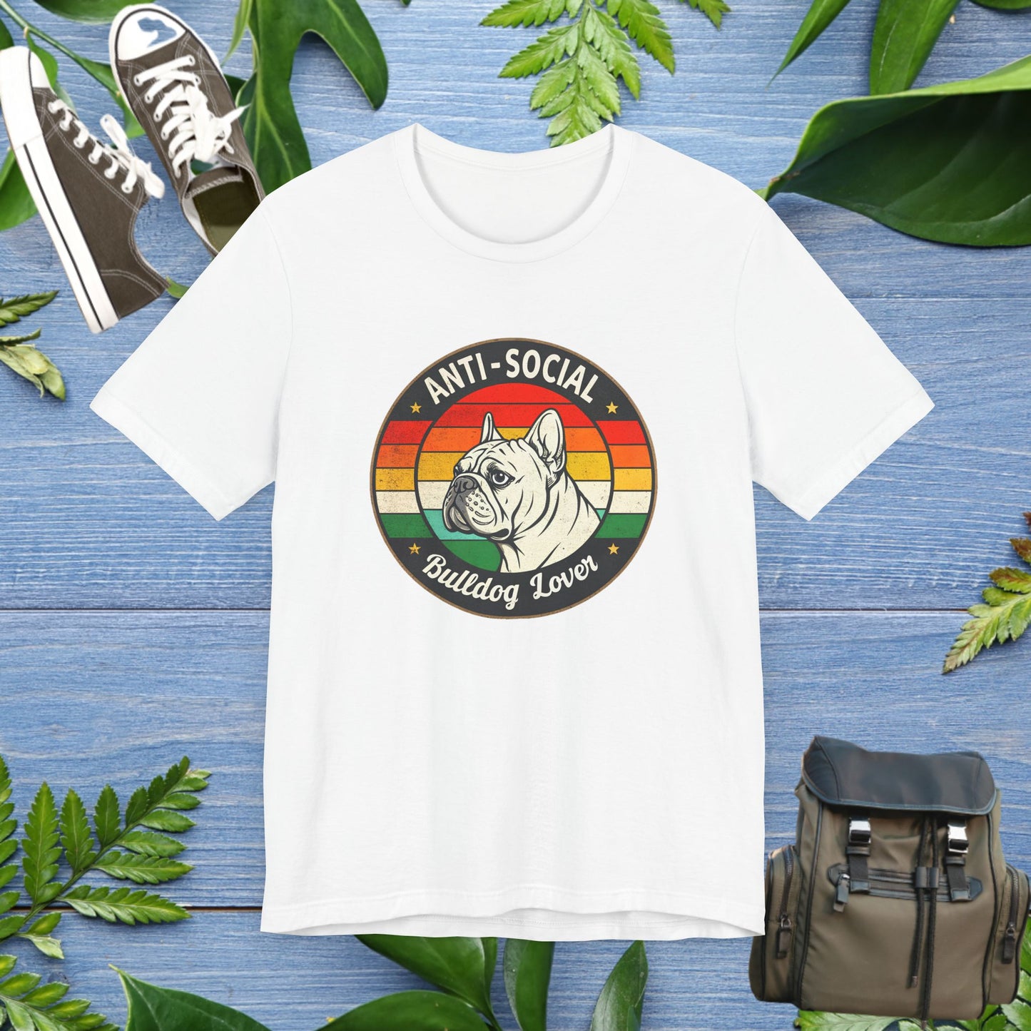 Anti-Social Bulldog Lover T-Shirt - furevermama
