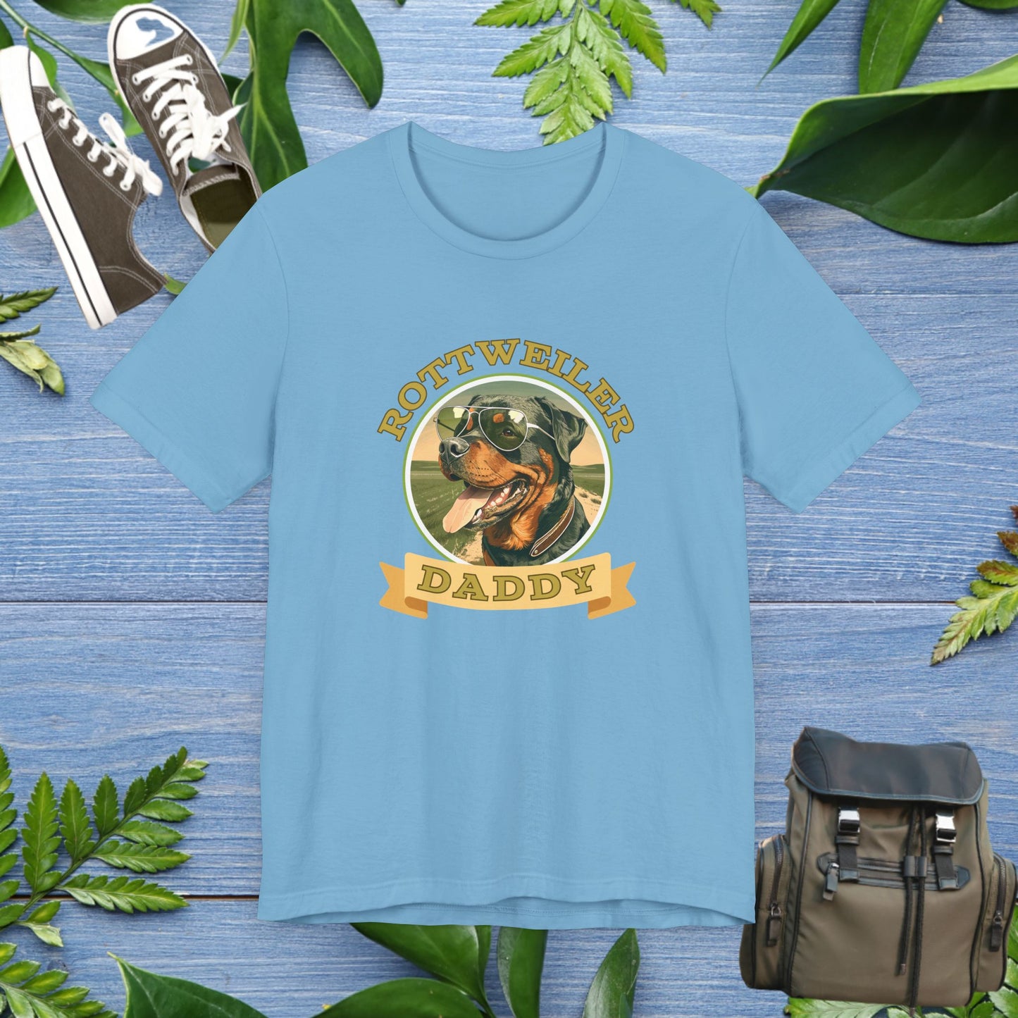 Best Rottweiler Daddy T-Shirt - furevermama
