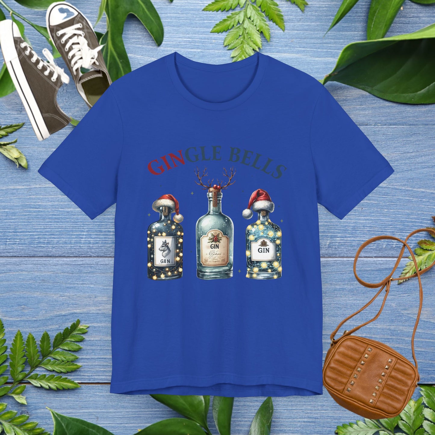 Gingle Bells Christmas Unisex Short-Sleeve T-shirt - furevermama