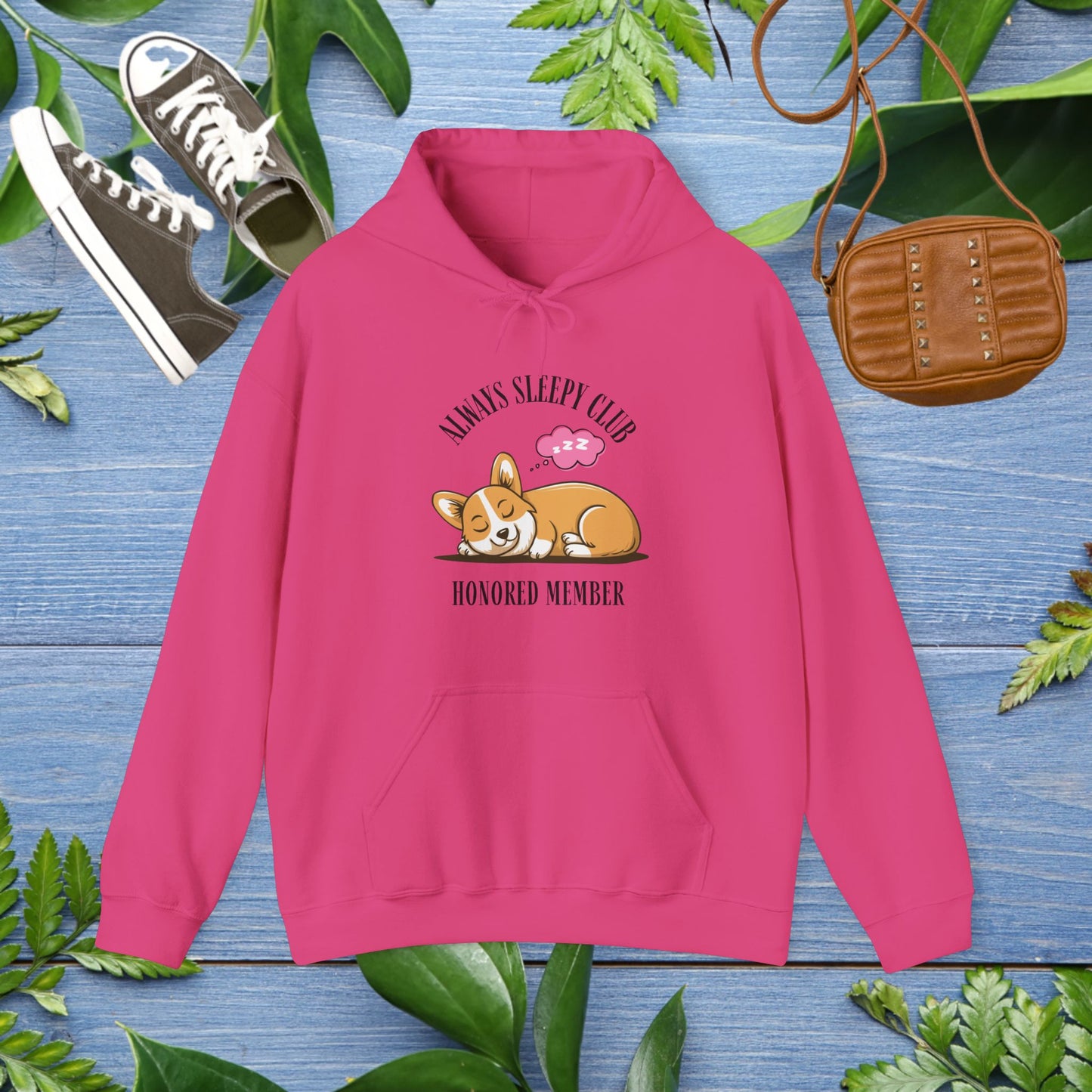 Always Sleepy Club Honored Member Unisex Hoodies - furevermama