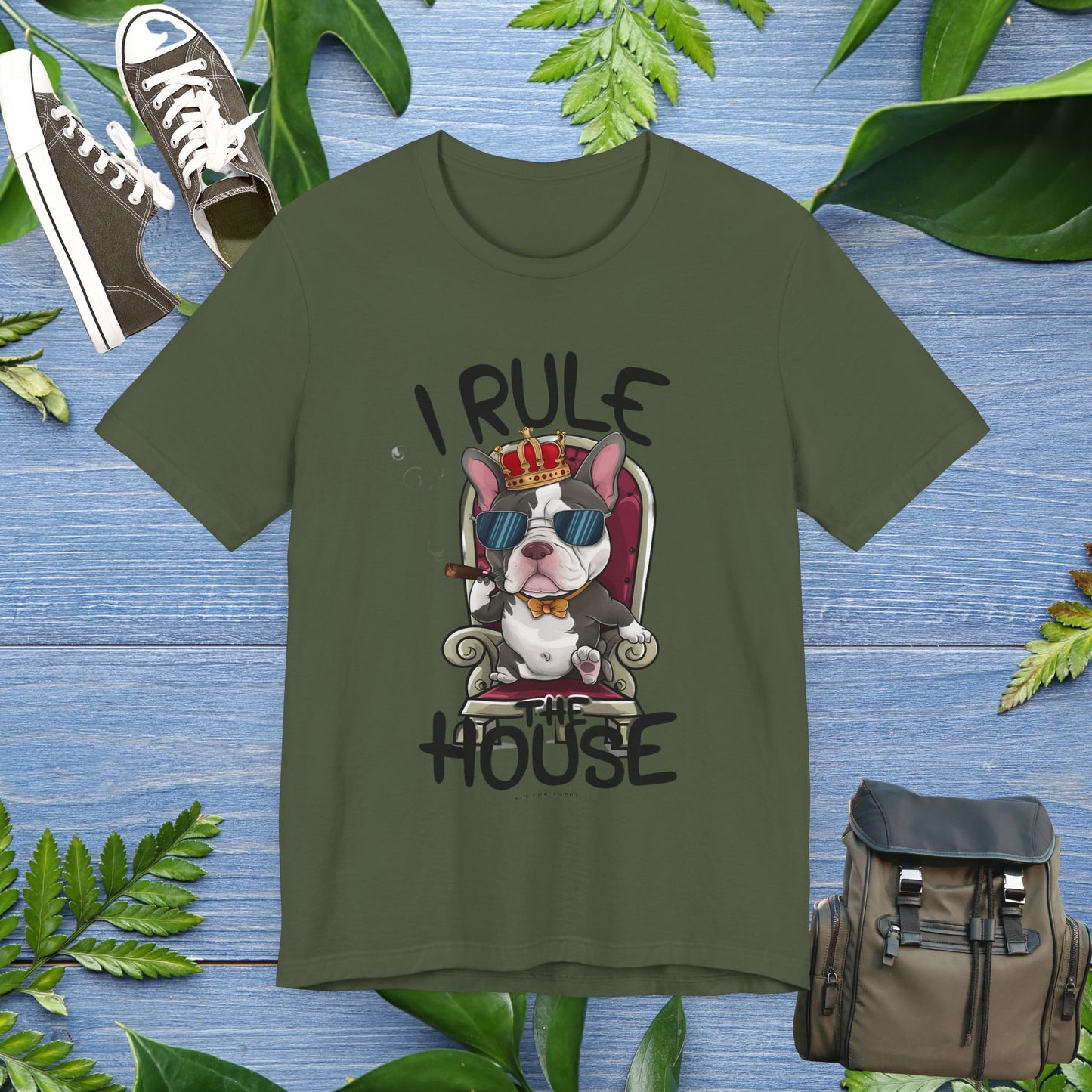 Frenchie Ruler Unisex T-Shirt - furevermama