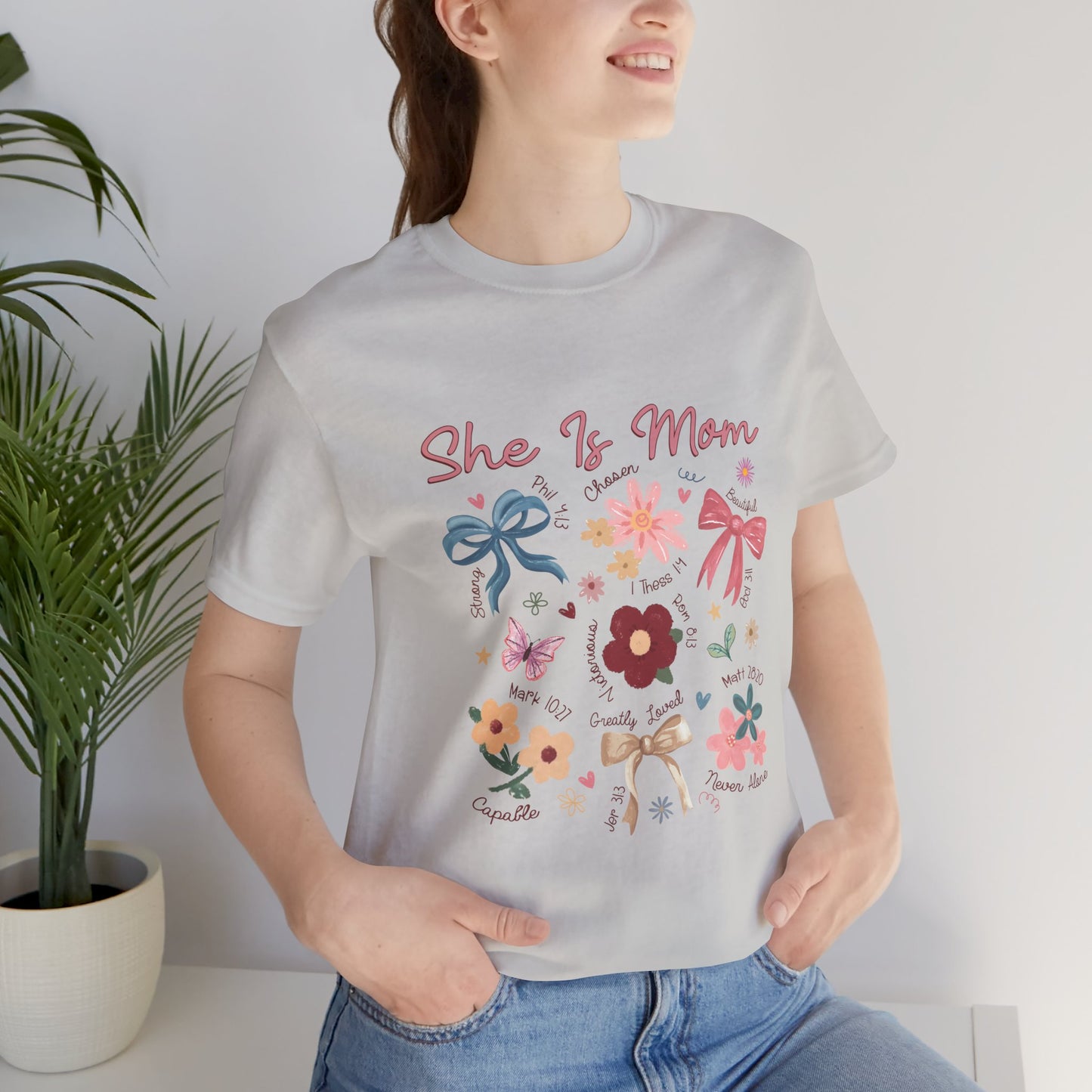 Mom T-Shirt - She is Mom Design