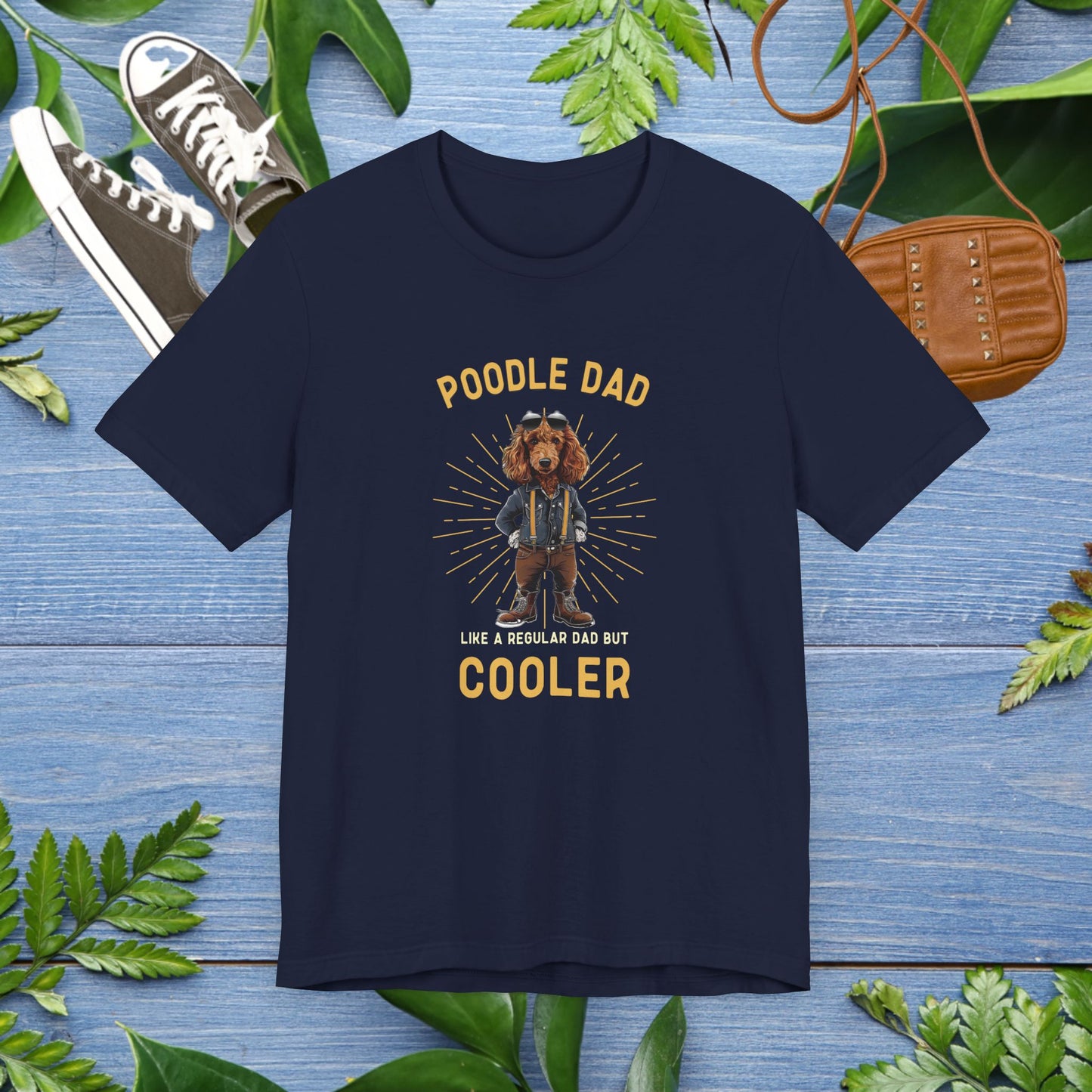 Cooler Poodle Dad Ever Unisex T-Shirt - furevermama