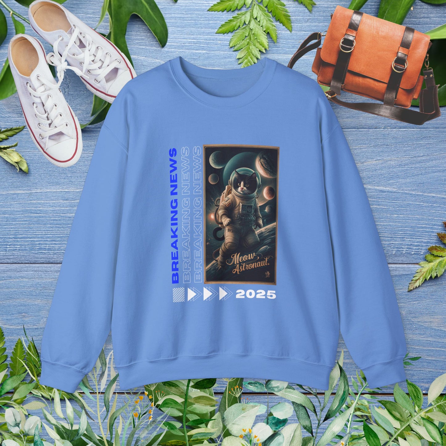 Astronaut Breaking News Unisex Sweatshirt - furevermama