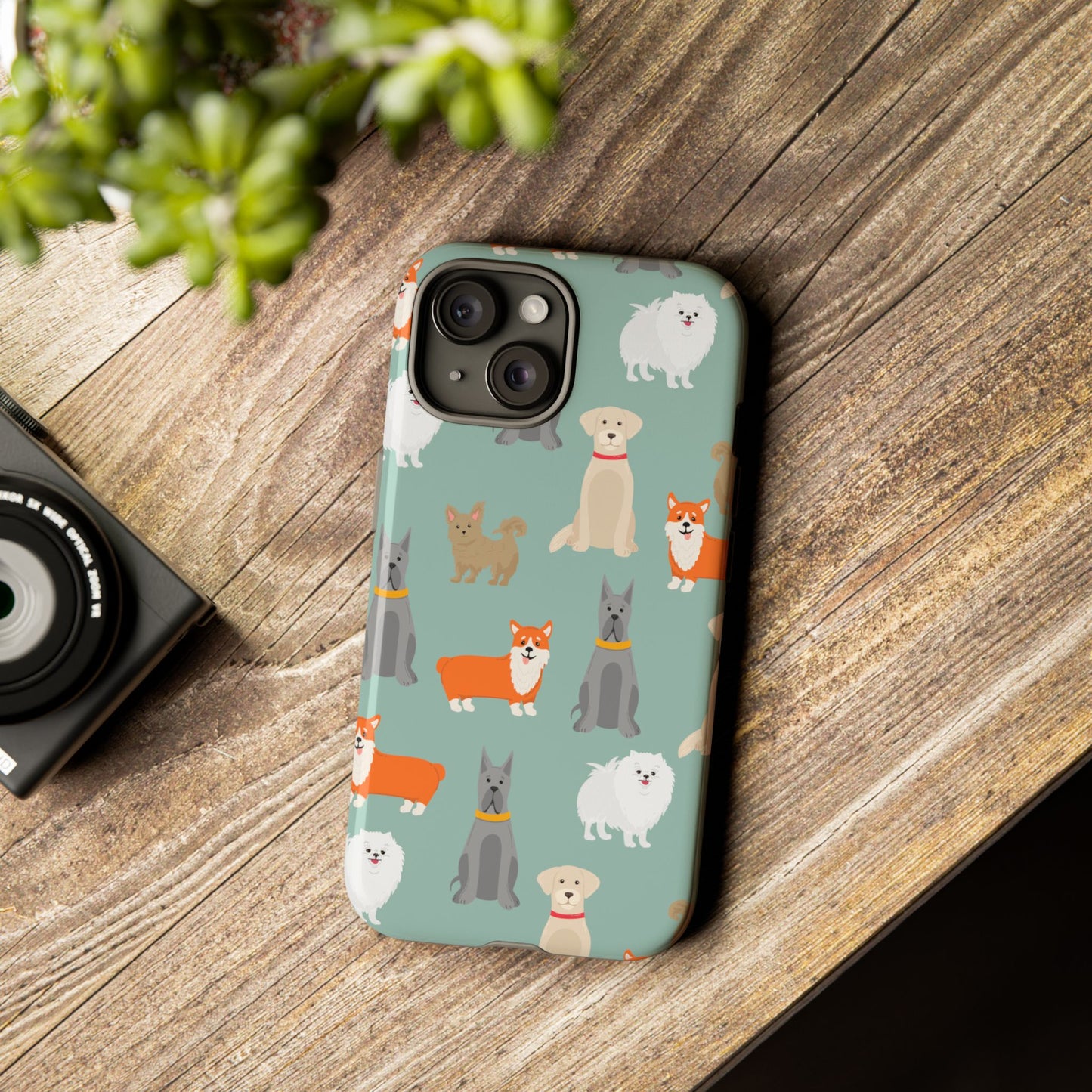 Cartoon Dog Tough Phone Case - furevermama