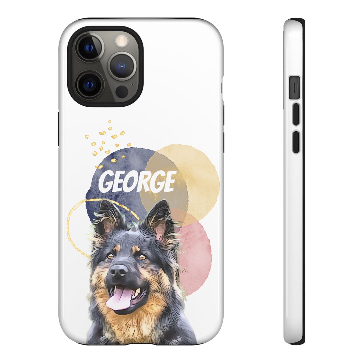 Custom Pet Portrait Phone Case, Watercolor Edition - furevermama