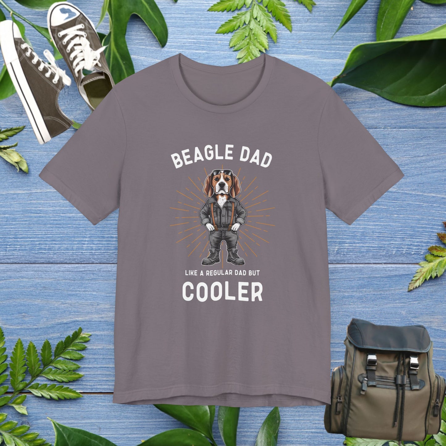 Cooler Beagle Dad T-Shirt - furevermama