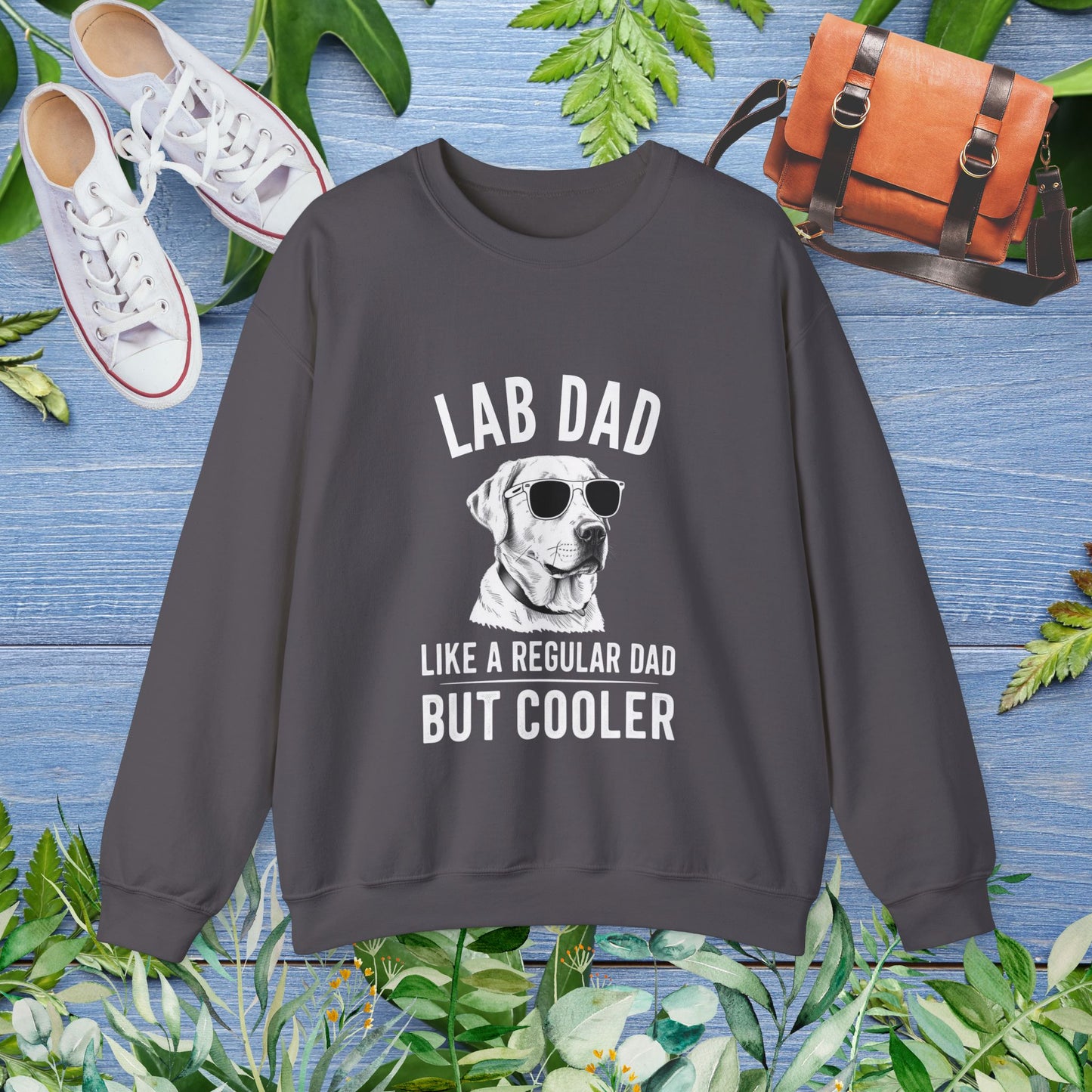 Labrador Retriever Unisex Crewneck Sweatshirt for Dog Lover - furevermama