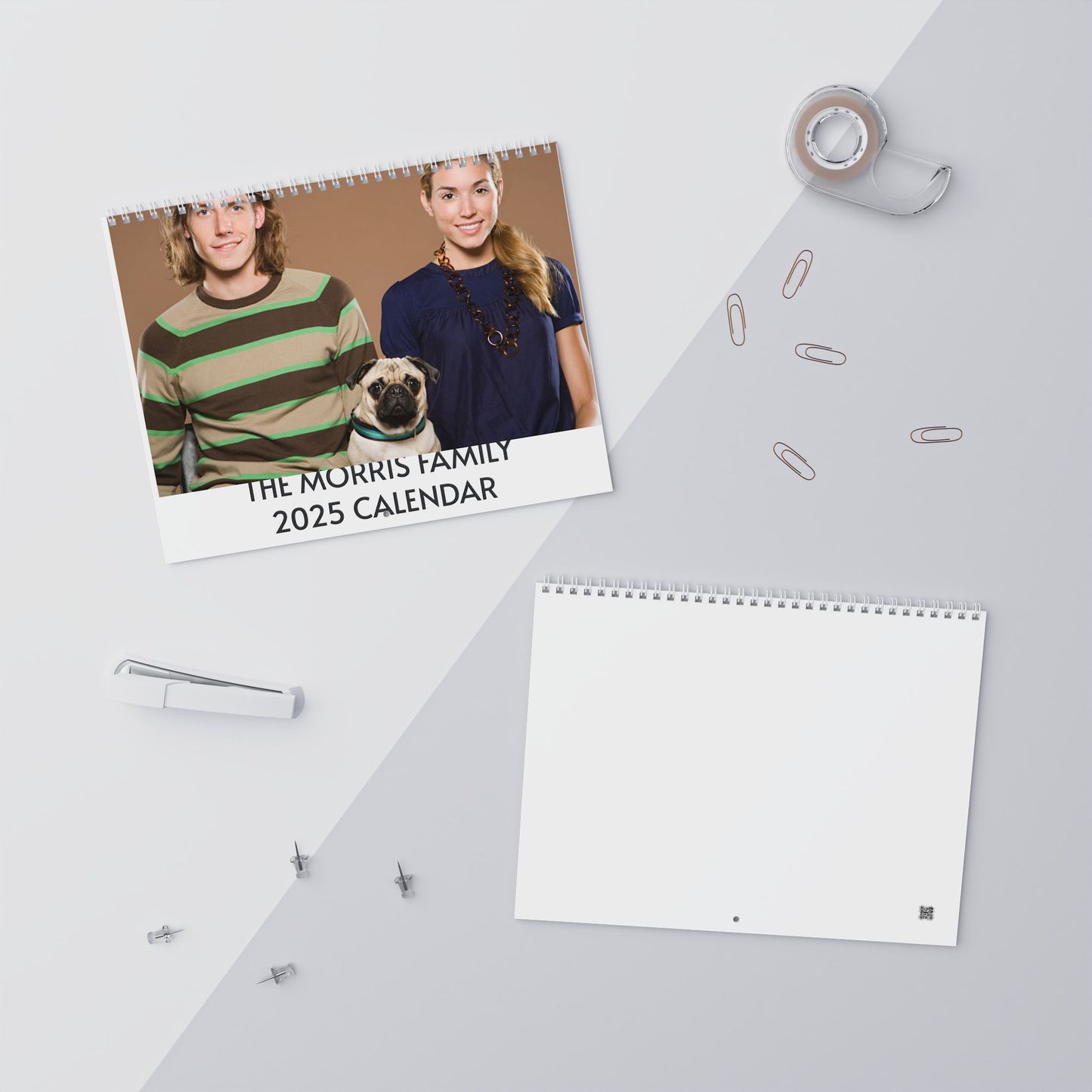 Custom Pet Photo Family Photo Wall Calendar - furevermama