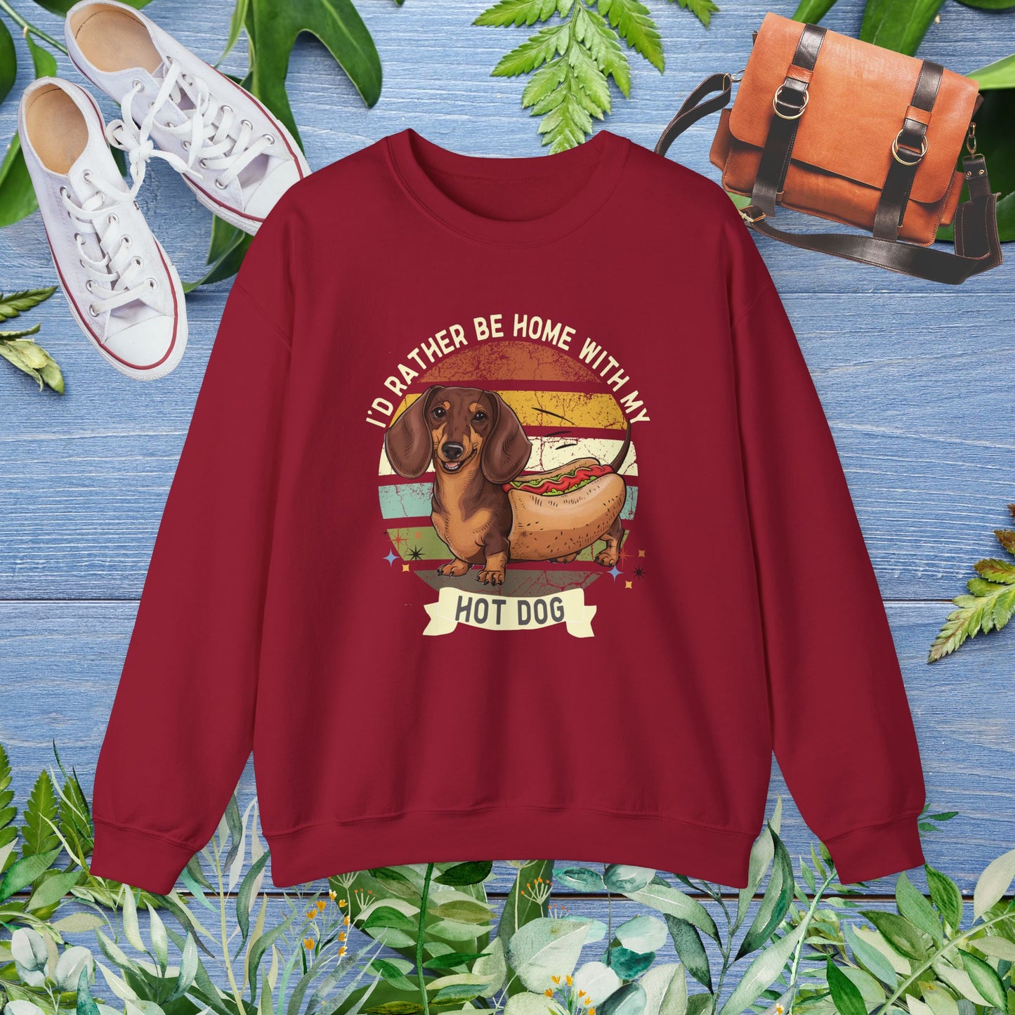 Dachshund Crewneck Sweatshirt - furevermama