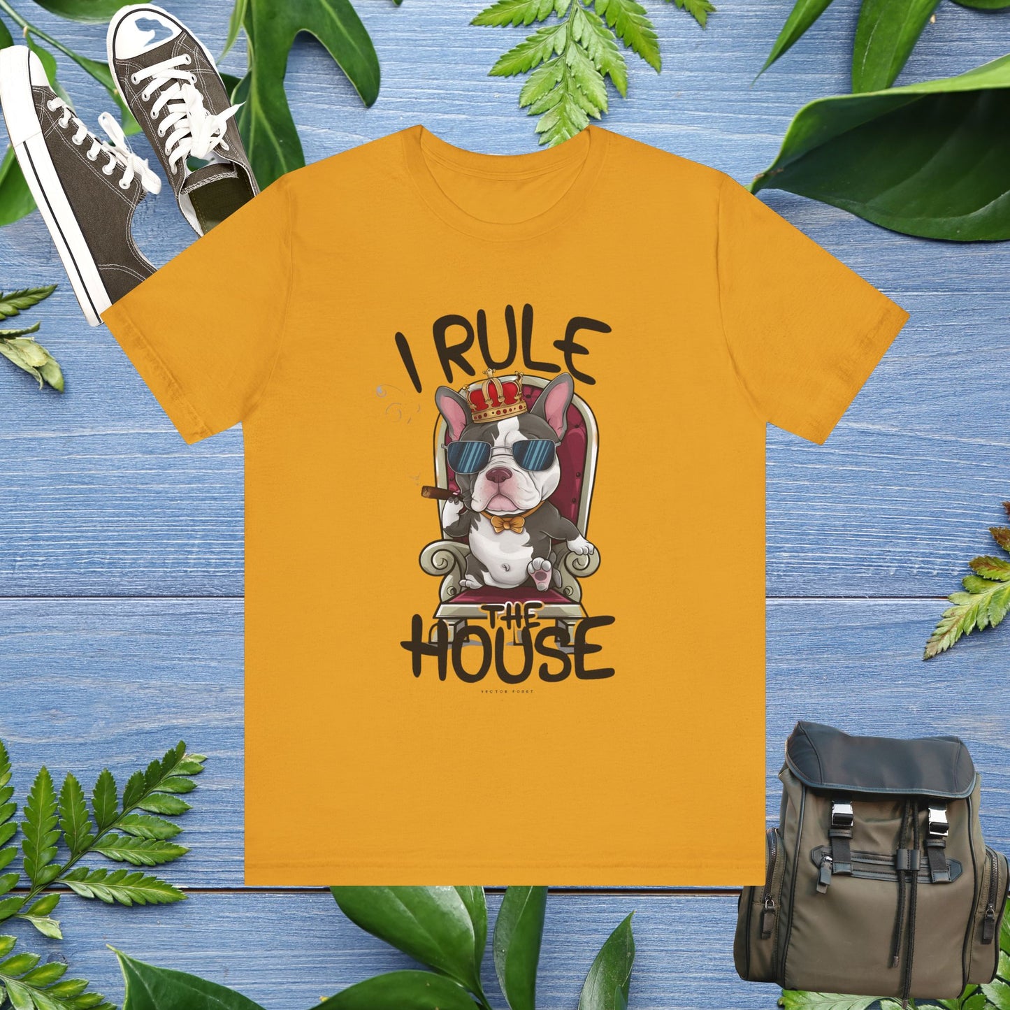 Frenchie Ruler Unisex T-Shirt - furevermama