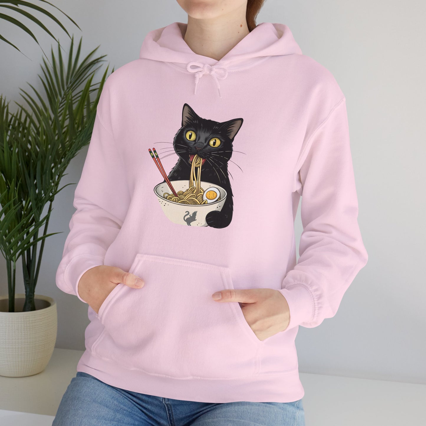Cat Eating My Ramen Unisex Hoodie - furevermama
