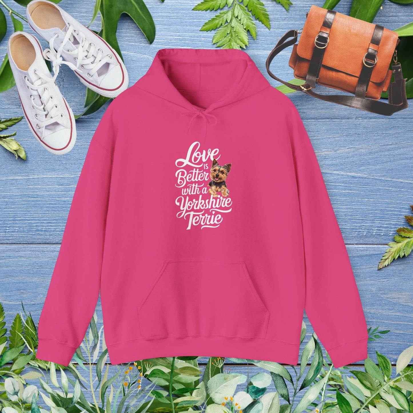 Life Is Better With Terrier Yorkshire Unisex Hoodie - furevermama