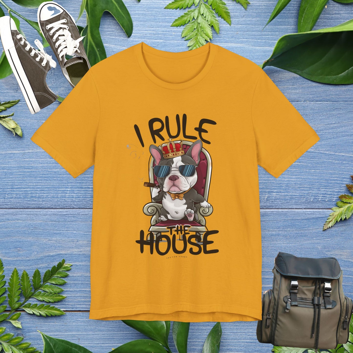 Frenchie Ruler Unisex T-Shirt - furevermama
