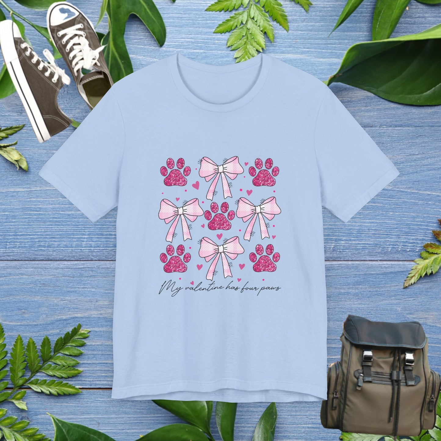 My Valentine Has Four Paws T-Shirt - furevermama
