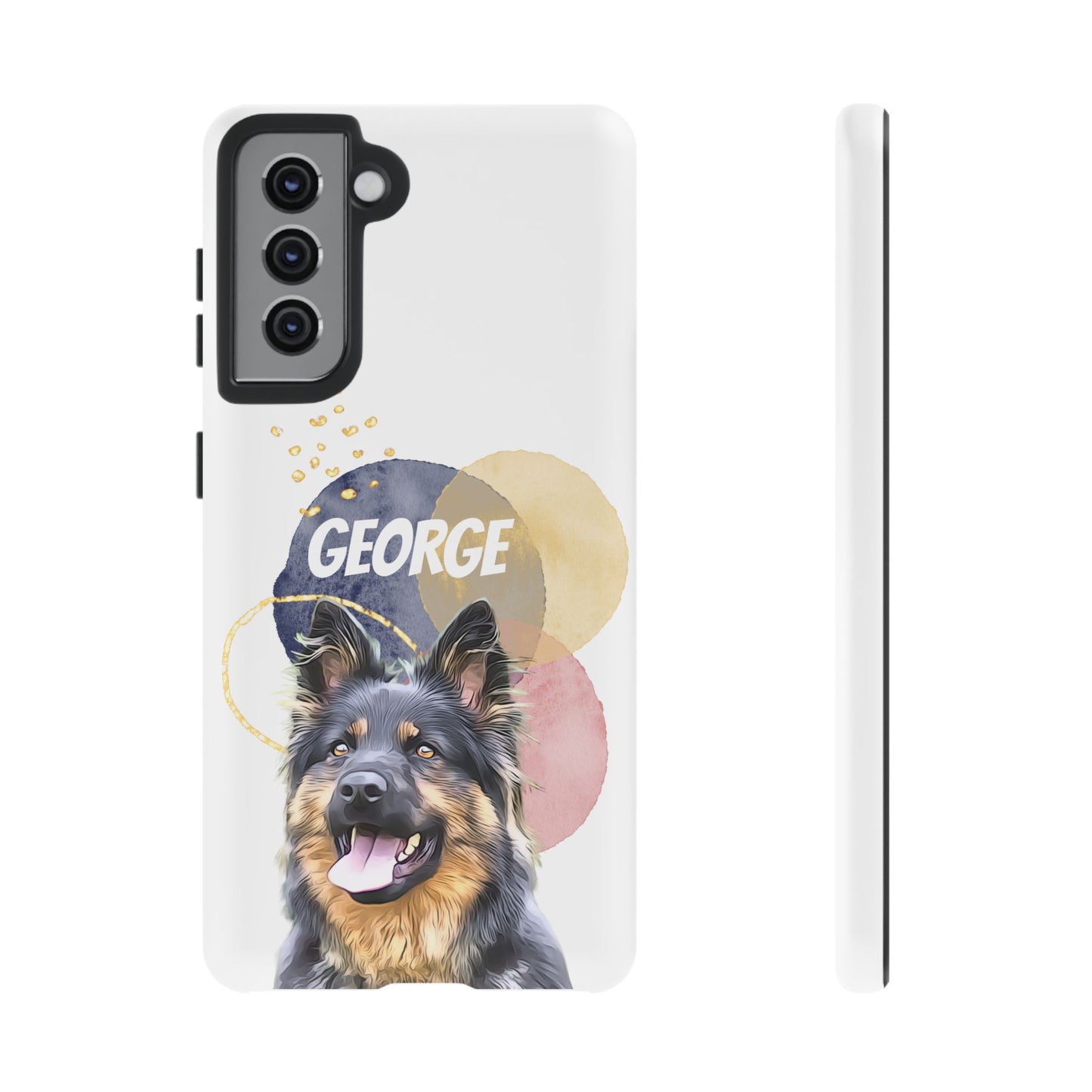 Custom Pet Portrait Phone Case, Watercolor Edition - furevermama
