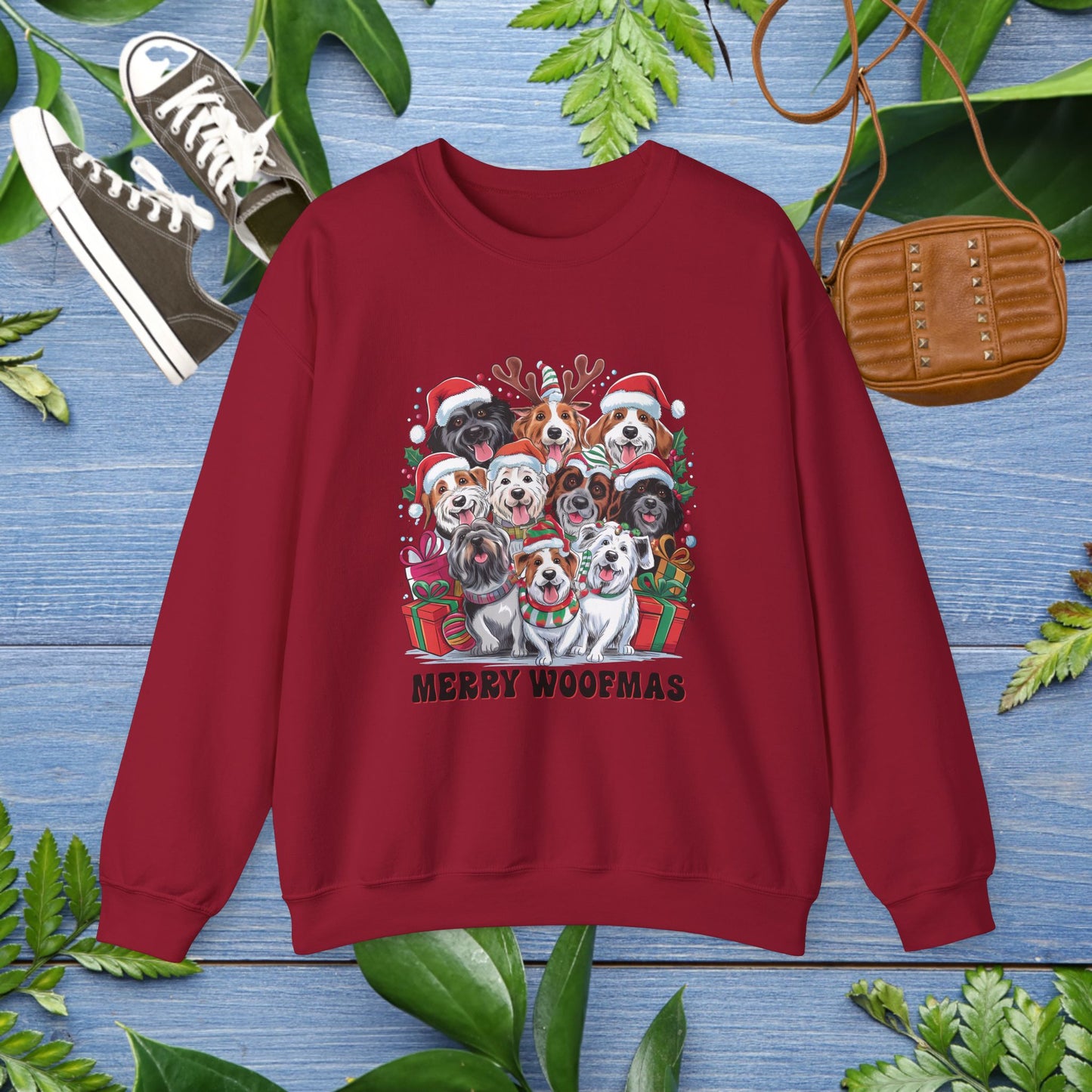 Merry Woofmas Unisex Sweatshirt - furevermama