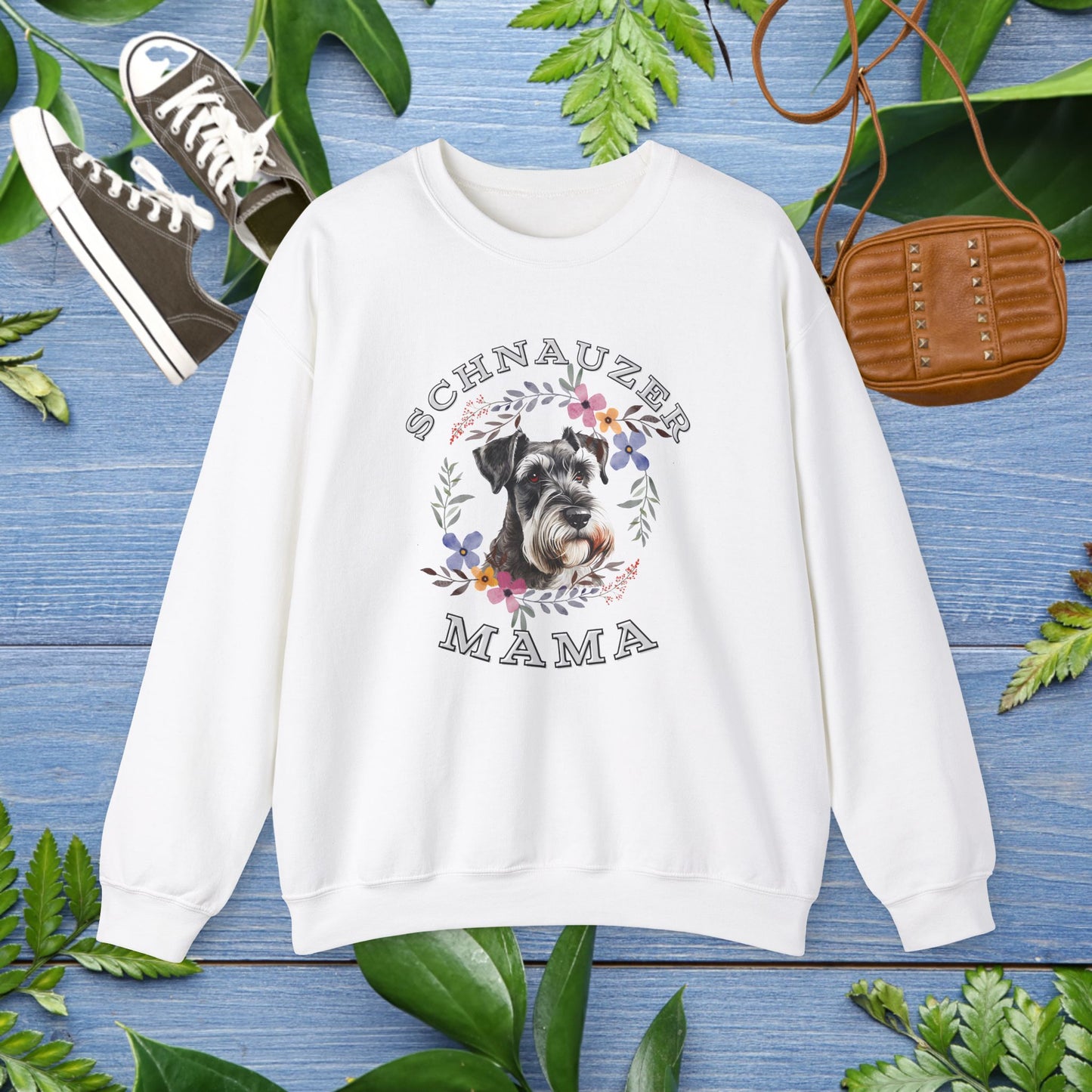 Schnauzer Mama Sweatshirt - furevermama
