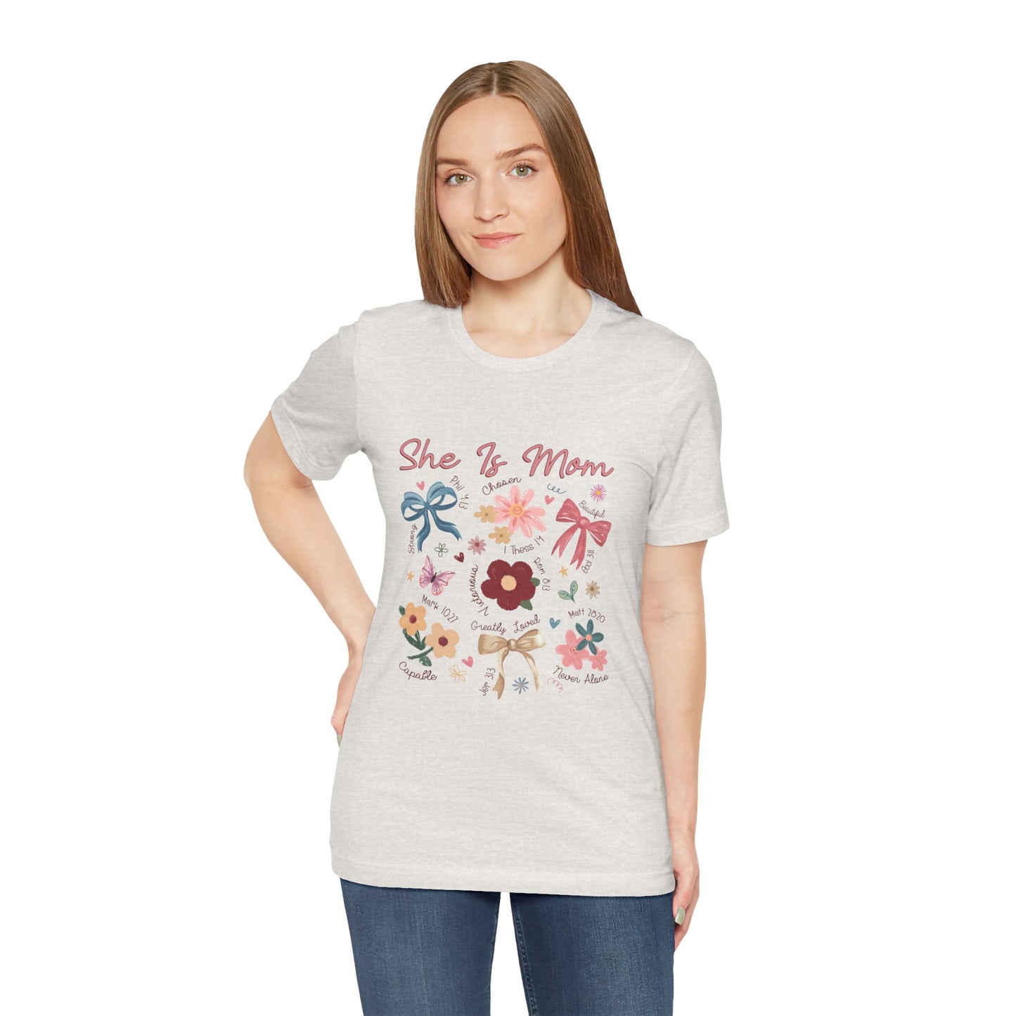 Mom T-Shirt - She is Mom Design