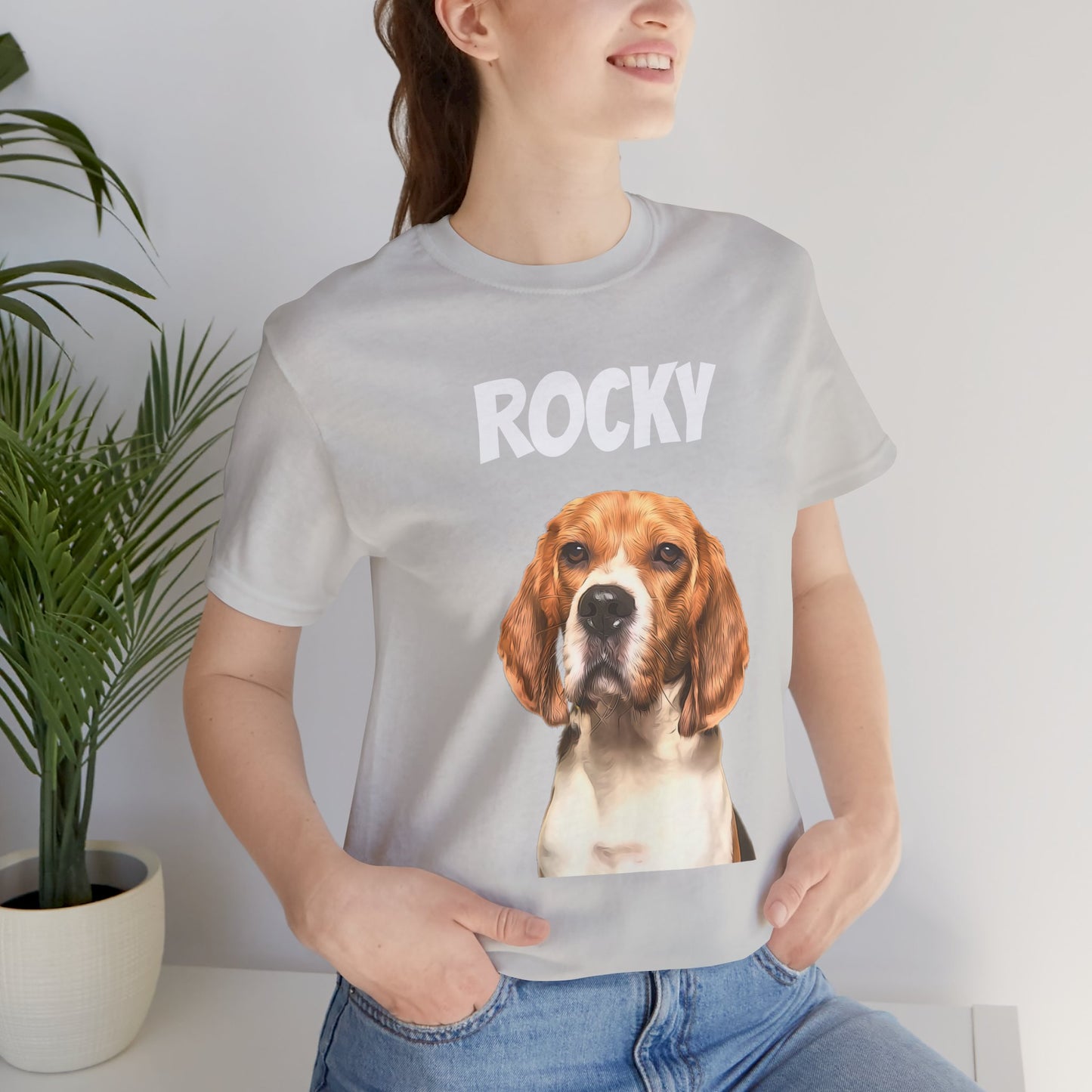 Custom Pet Portrait Unisex T-Shirt - furevermama