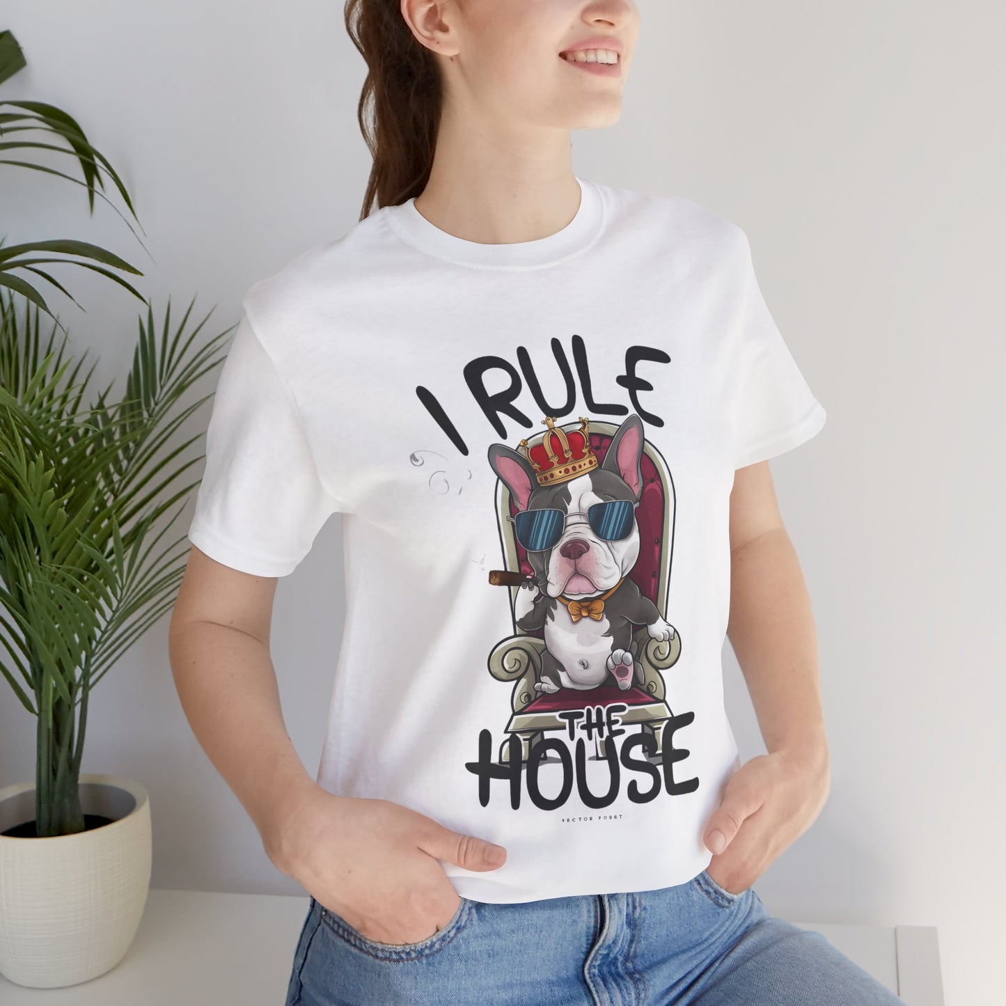 Frenchie Ruler Unisex T-Shirt - furevermama