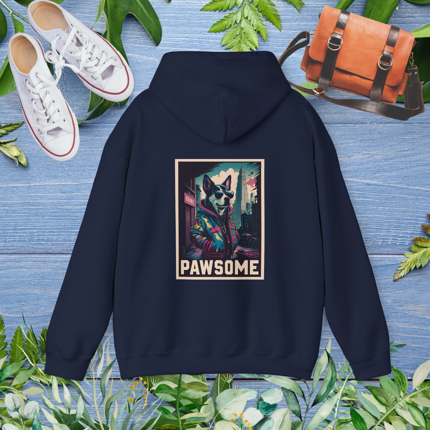 Pawsome Unisex Hoodie - furevermama
