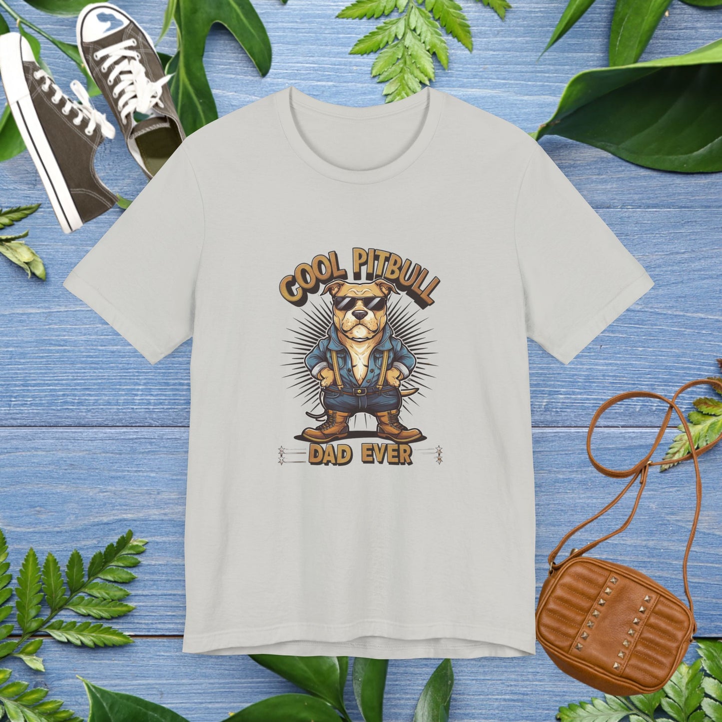 Pitbull Dad T-Shirt - furevermama