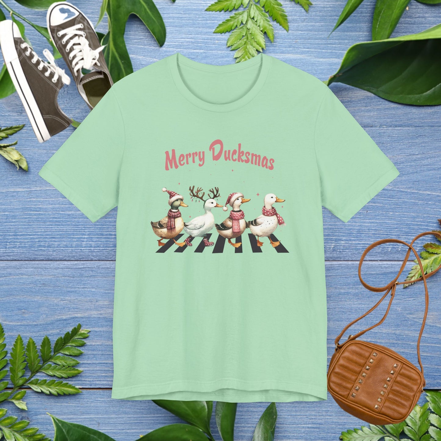 Merry Ducksmas Unisex Jersey Short Sleeve Tee - furevermama