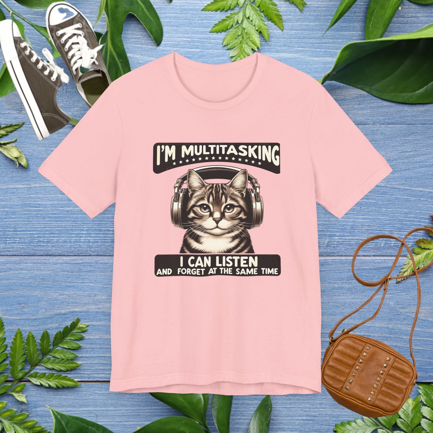 Multi-Tasking Cat Jersey Tee - furevermama