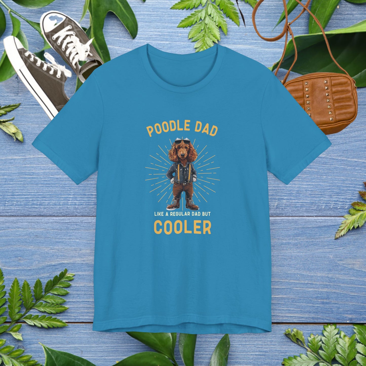 Cooler Poodle Dad Ever Unisex T-Shirt - furevermama