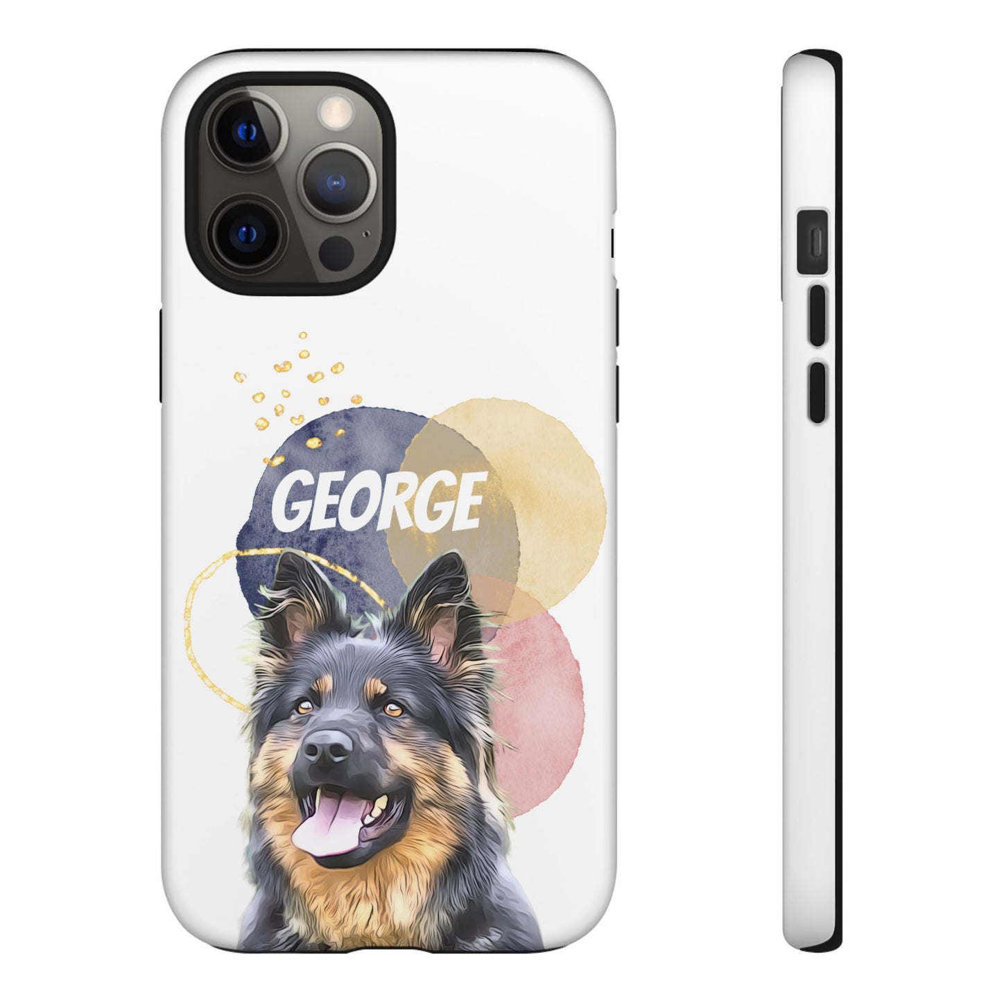 Custom Pet Portrait Phone Case, Watercolor Edition - furevermama