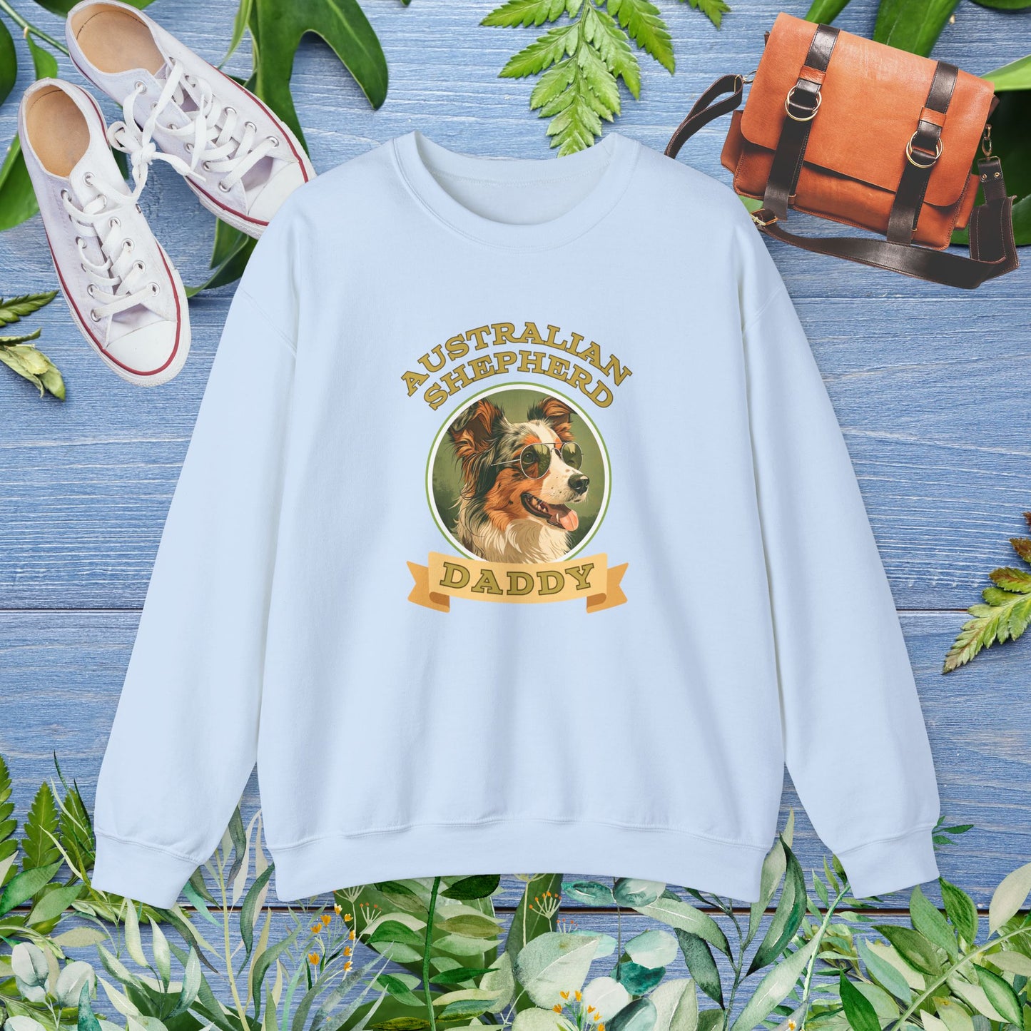 Australian Shepherd Daddy Sweatshirt - furevermama
