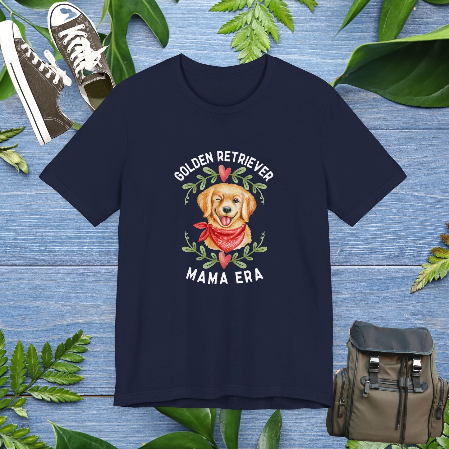 Golden Retriever MaMa Era T-Shirt - furevermama