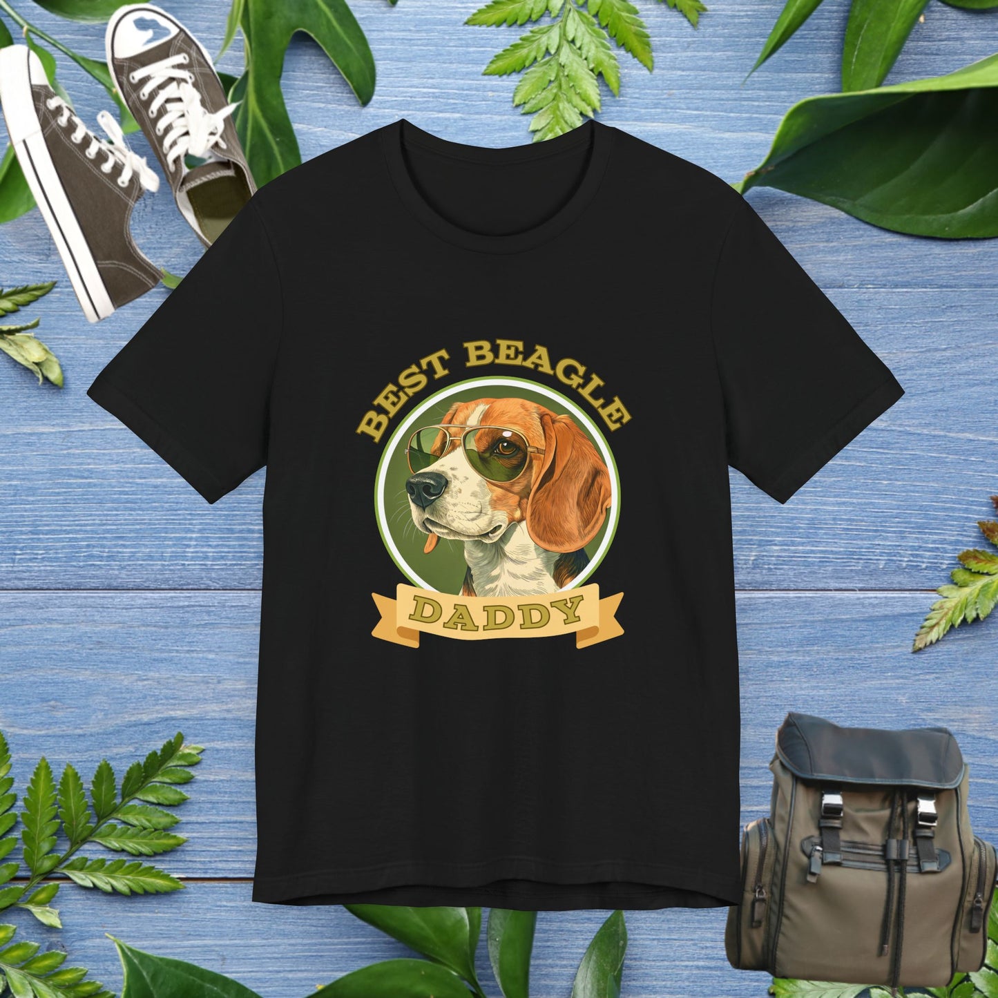 Best Beagle Daddy T-Shirt - furevermama