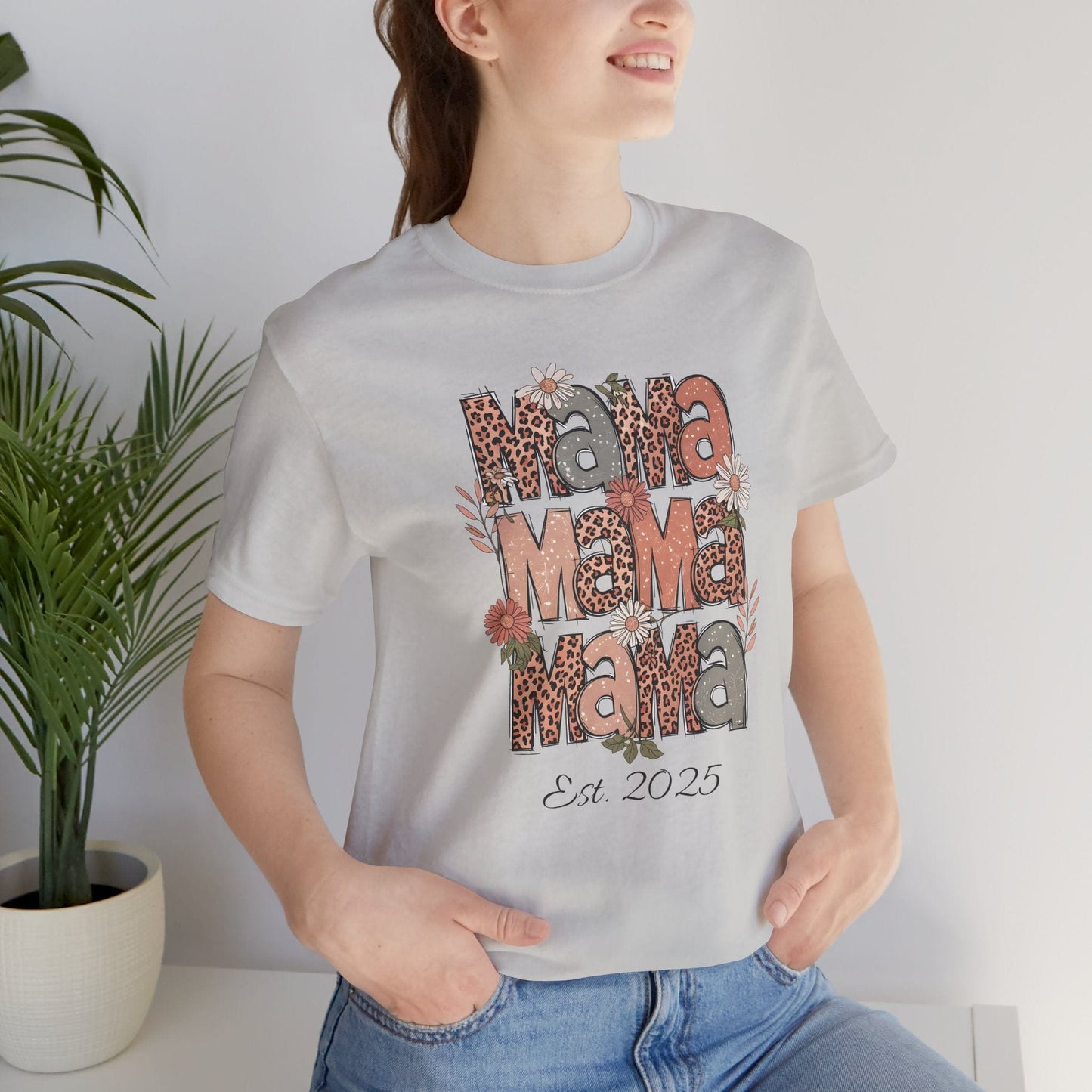 Mama Personalized Est Year T-Shirt