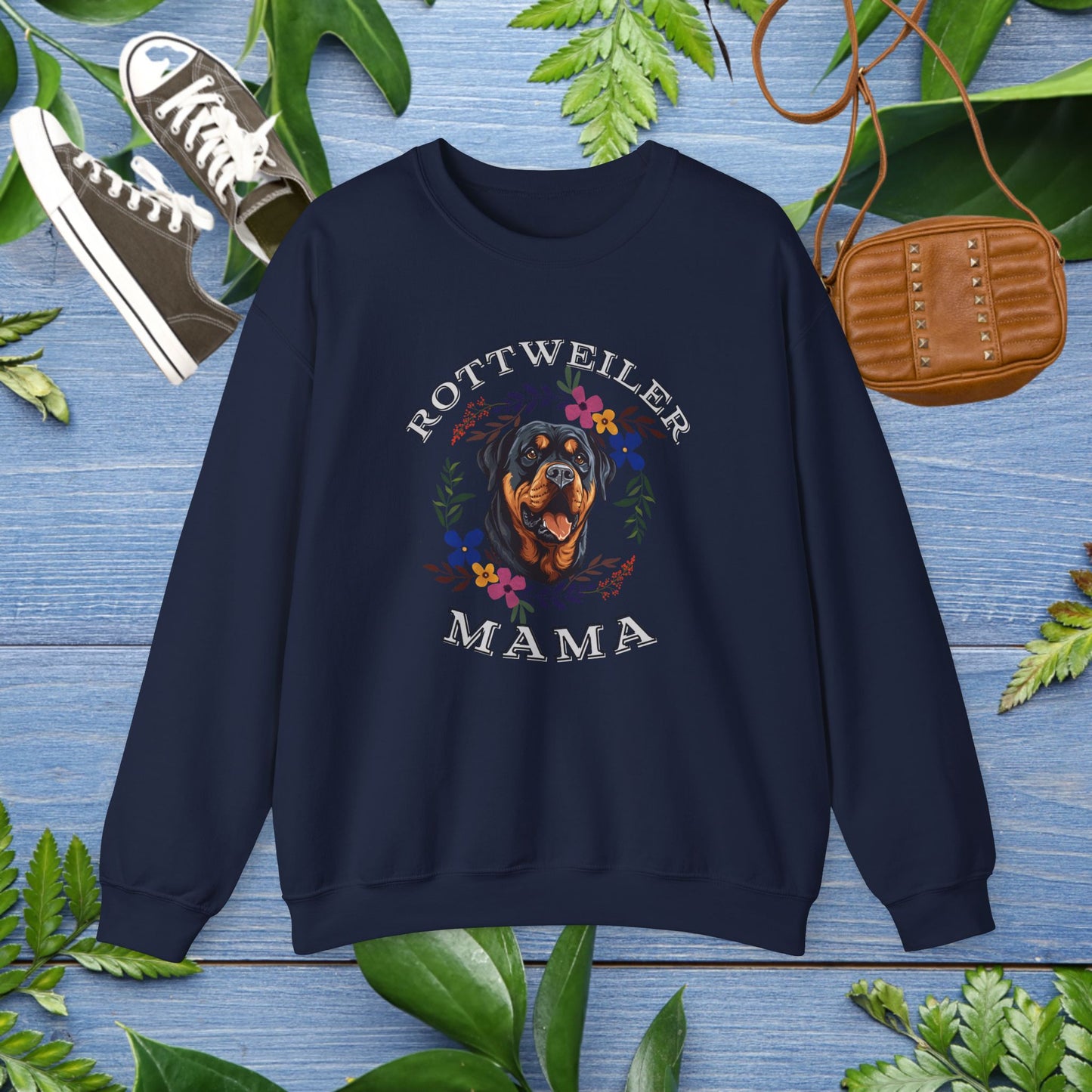 Rottweiler Mama Sweatshirt - furevermama