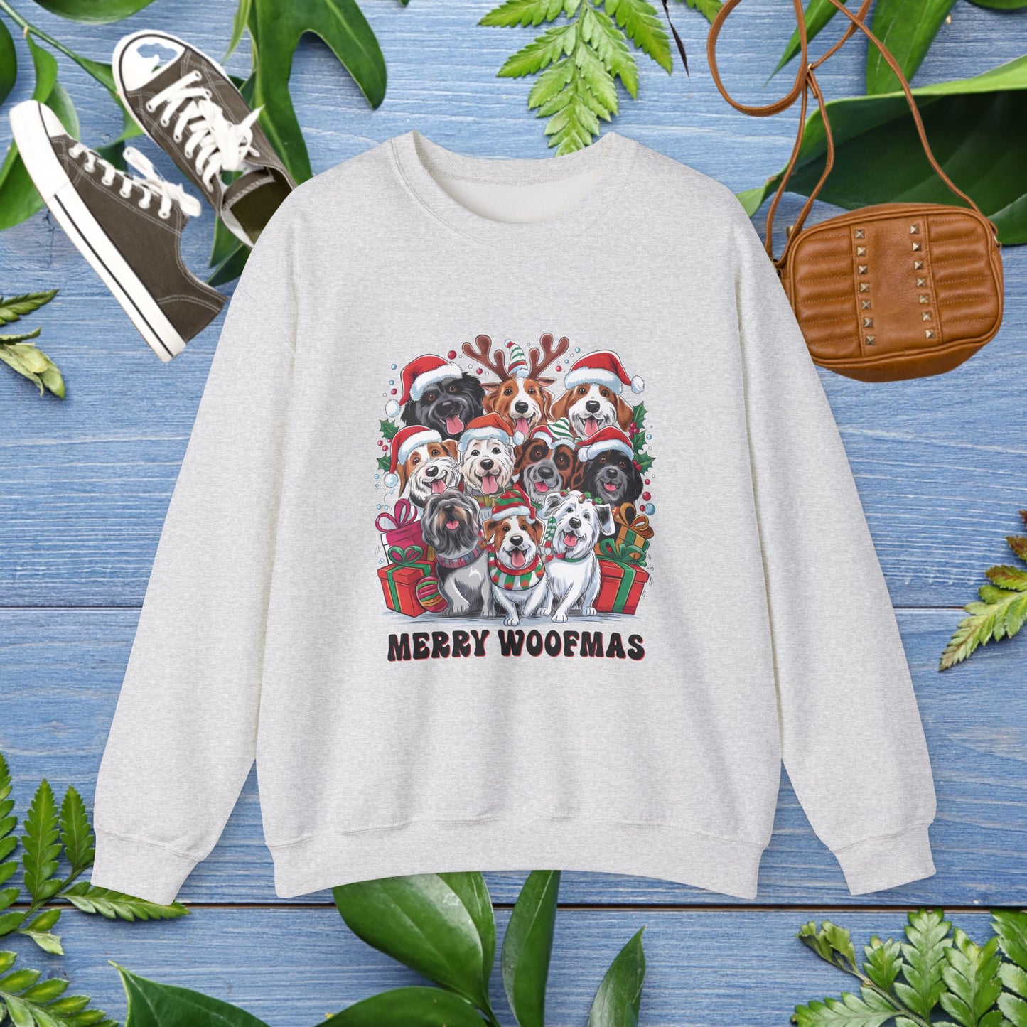 Merry Woofmas Unisex Sweatshirt - furevermama