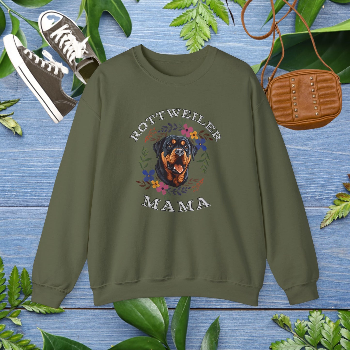 Rottweiler Mama Sweatshirt - furevermama