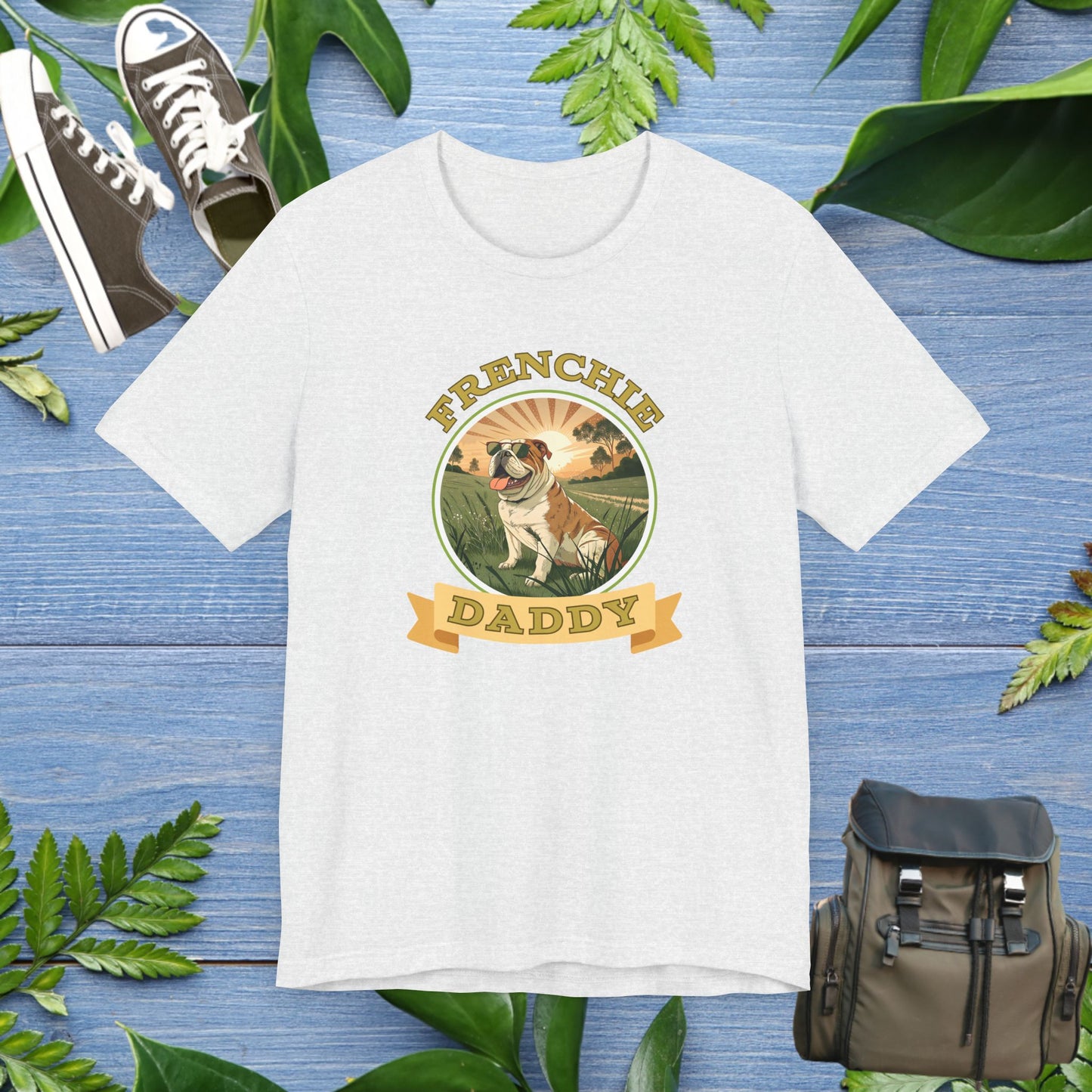 Best Frenchie Daddy T-Shirt - furevermama