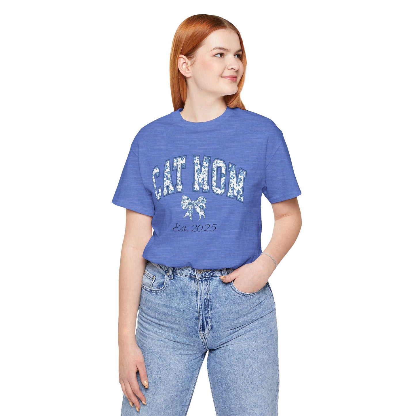 Cat Mom Personalized T-Shirt