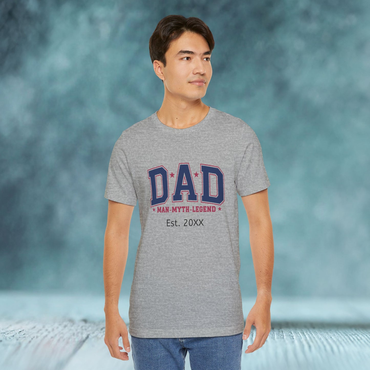 Dad Man-Myth-Legend Unisex Jersey Tee - Perfect Father's Day Gift
