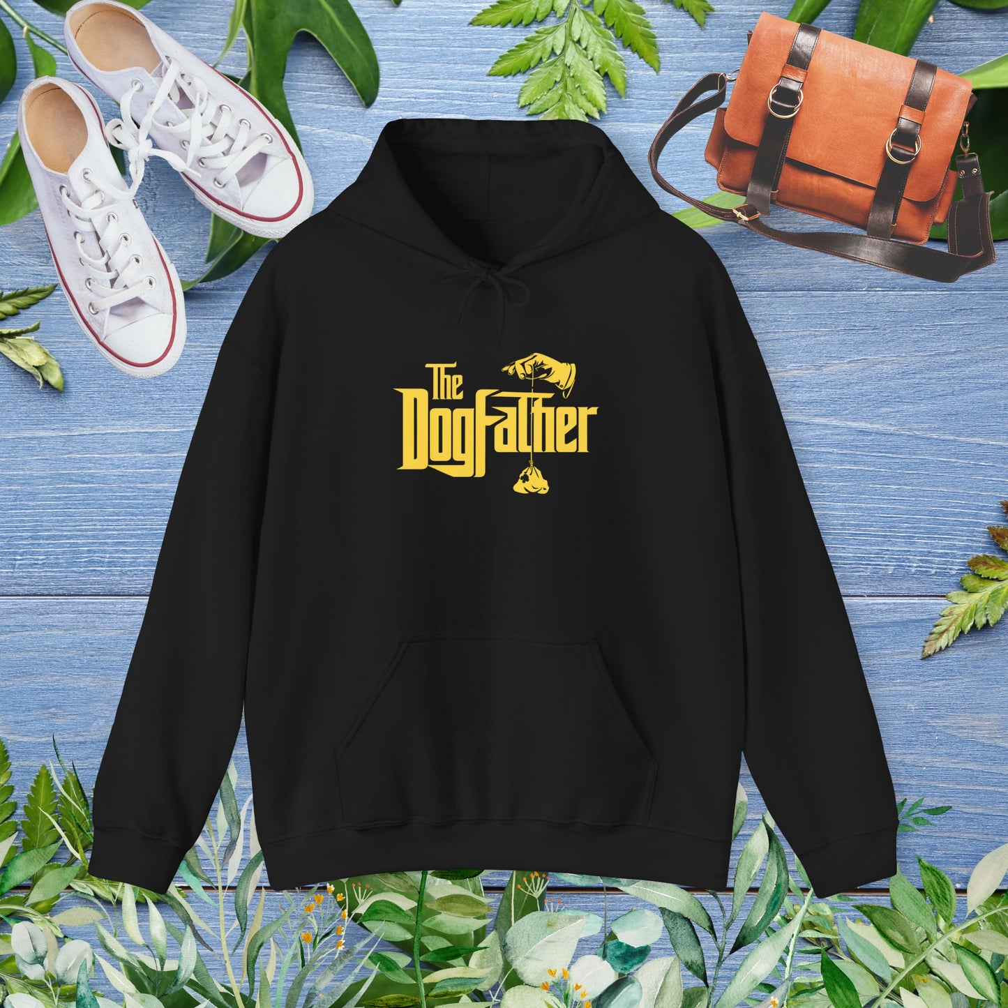 Dog Father Hoodie - Unisex Heavy Blend™ Sweatshirt - furevermama