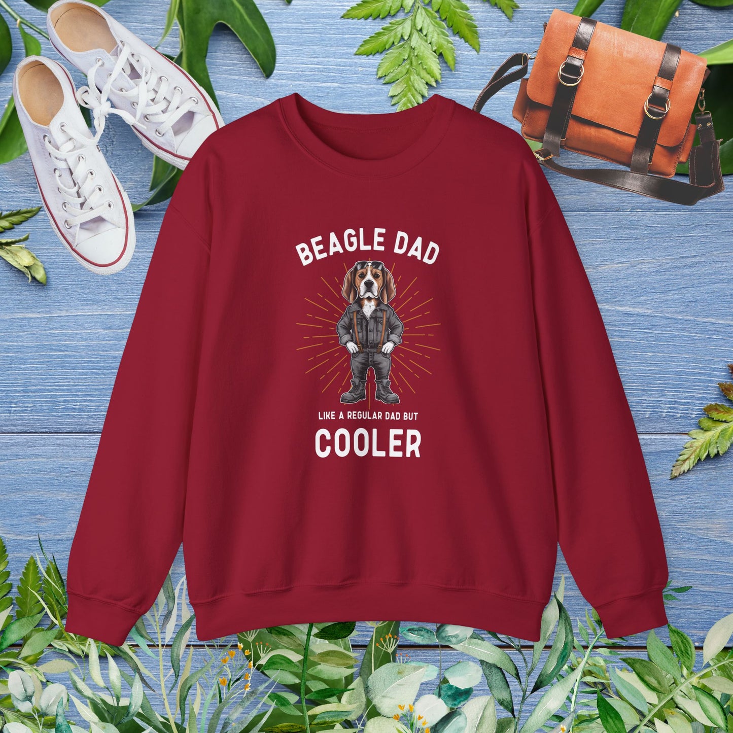 Cooler Beagle Dad Sweatshirt - furevermama