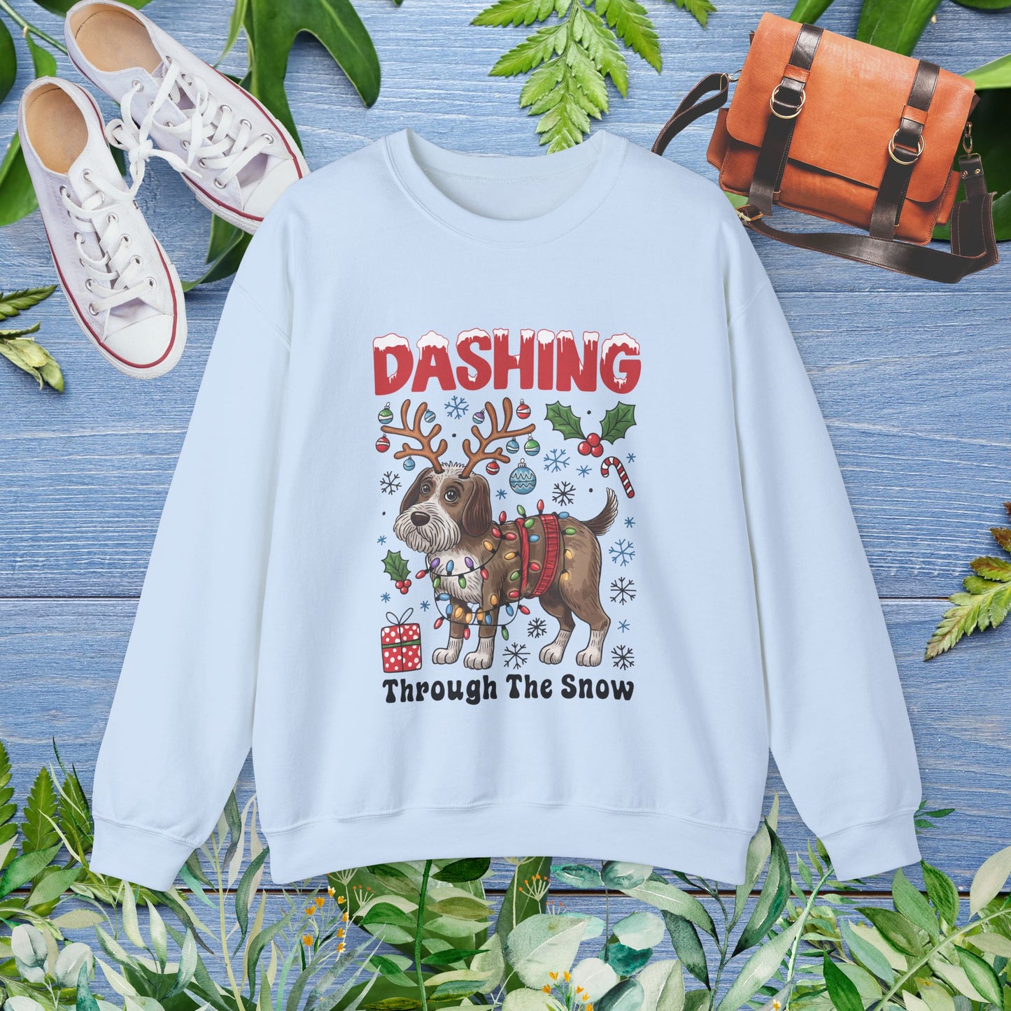 Dashing Through the Snow Unisex Sweatshirt - furevermama