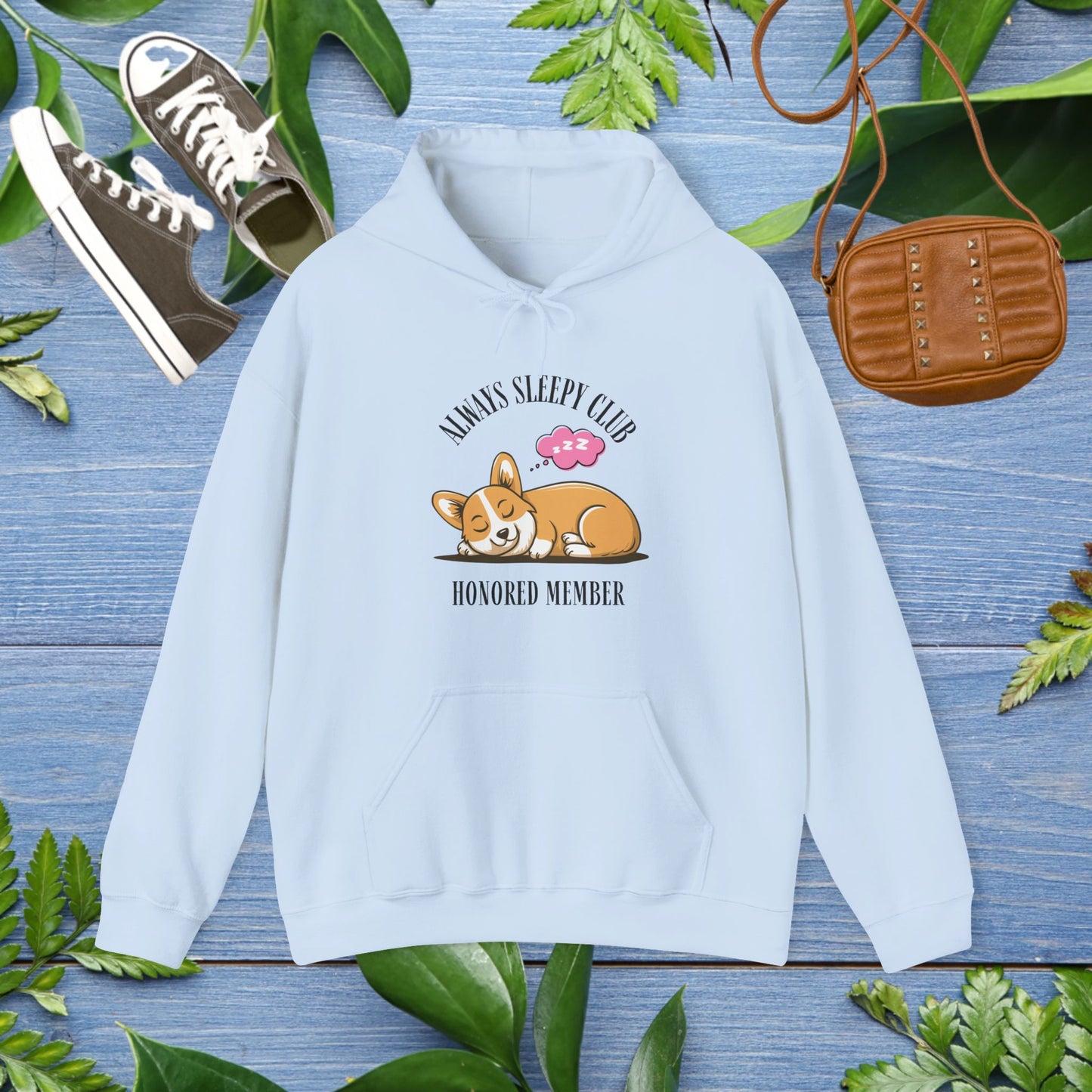 Always Sleepy Club Honored Member Unisex Hoodies - furevermama
