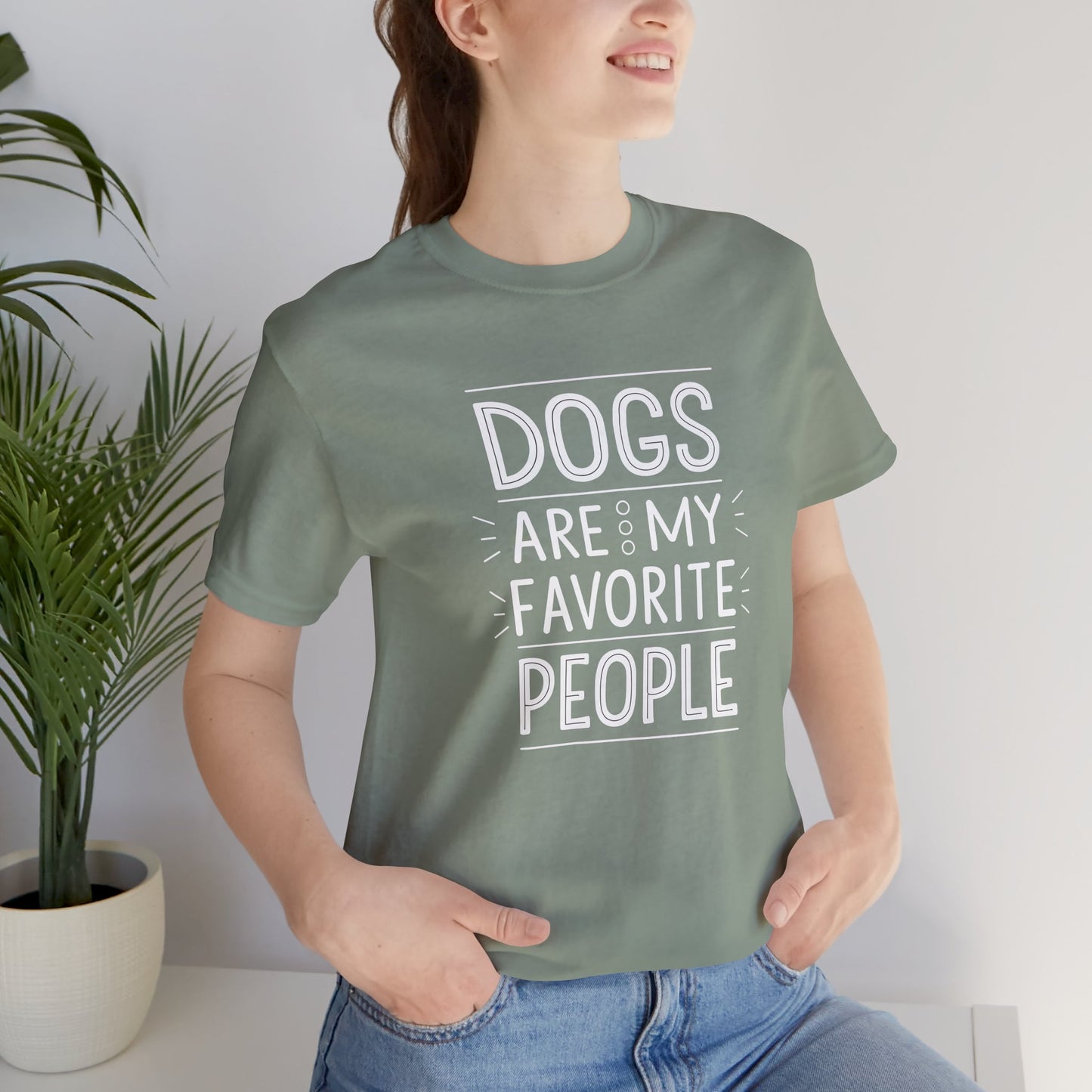 Dogs Are My Favorite People T-Shirt - furevermama