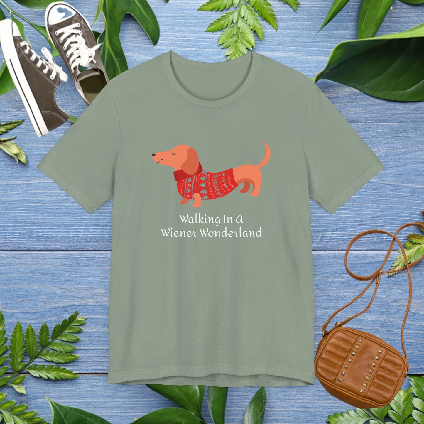 Walking Dachshund T-Shirt - furevermama